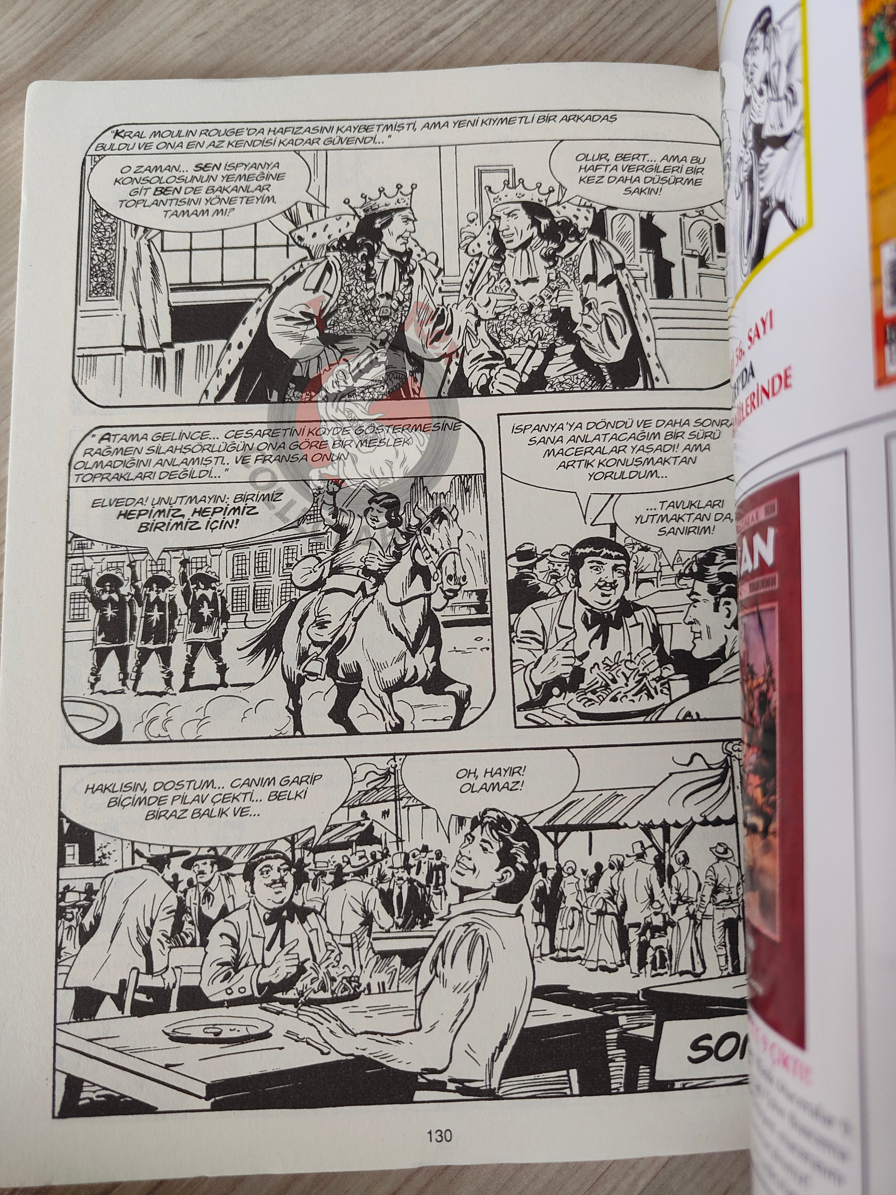 Zagor Cico #55 2007 Cico Moschettiere Turkish Comic Turkey #23