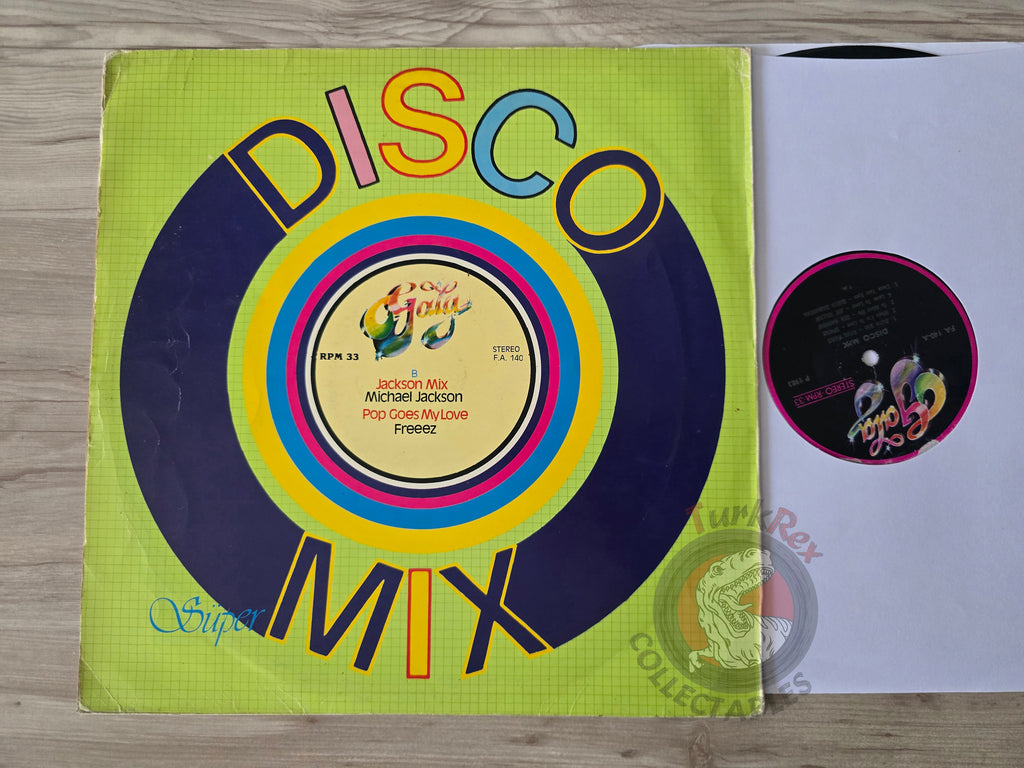 Various – Disco Mix Turkish Pressing Vinyl Turkey Edition Michael Jackson