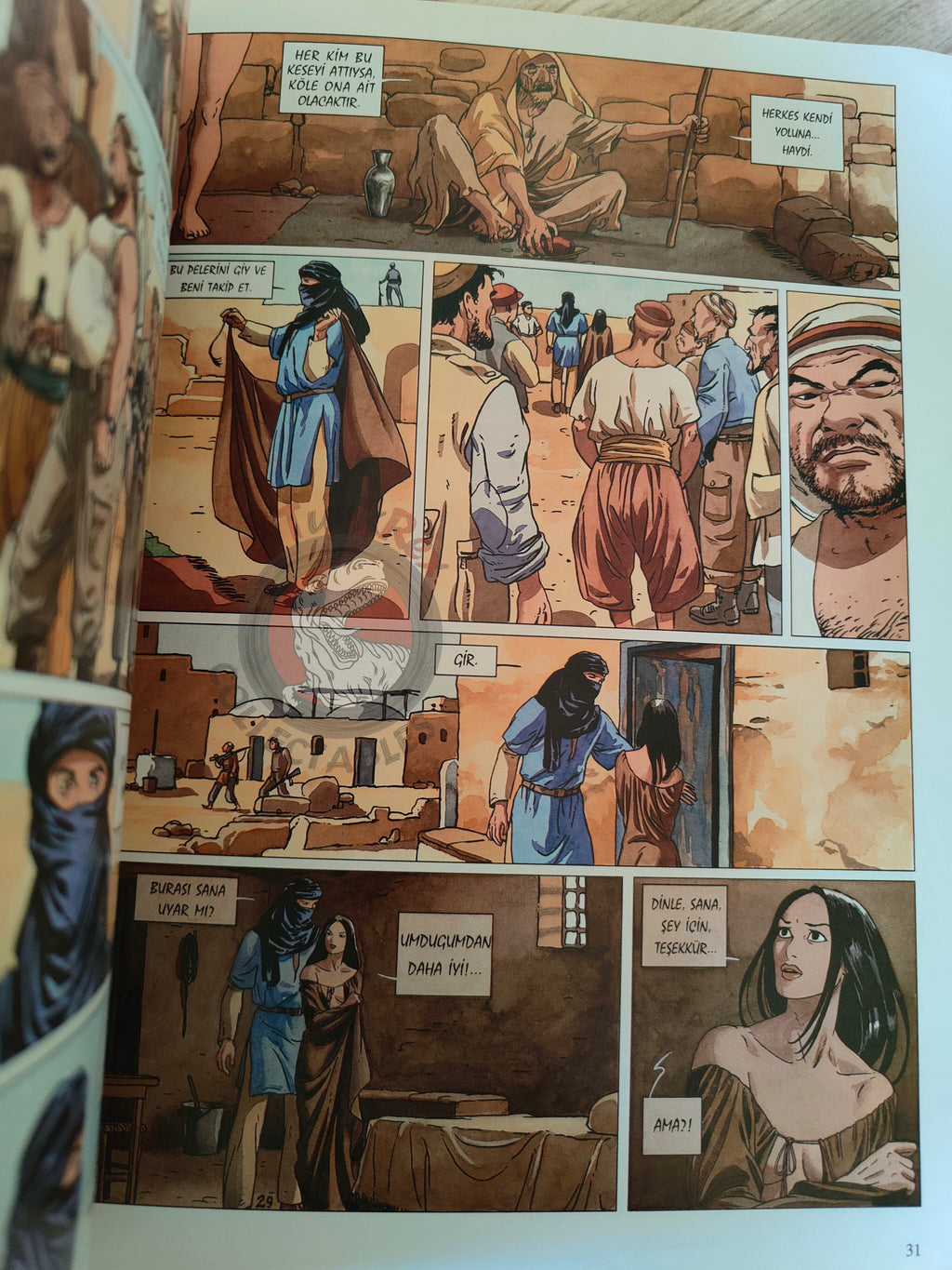 Djinn #2 Les 30 Clochettes Turkish Comic Turkey Jean Dufaux