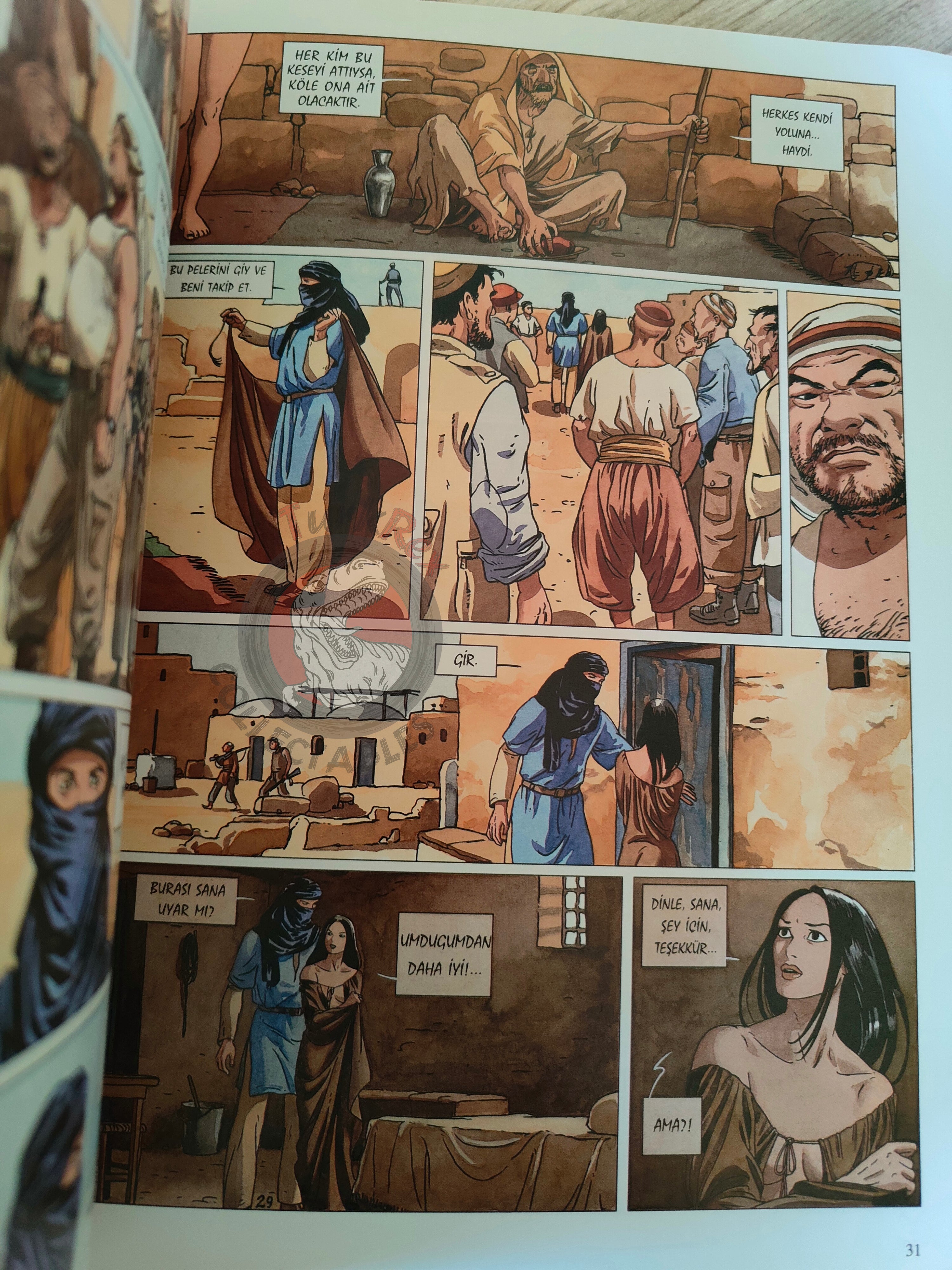 Djinn #2 Les 30 Clochettes Turkish Comic Turkey Jean Dufaux