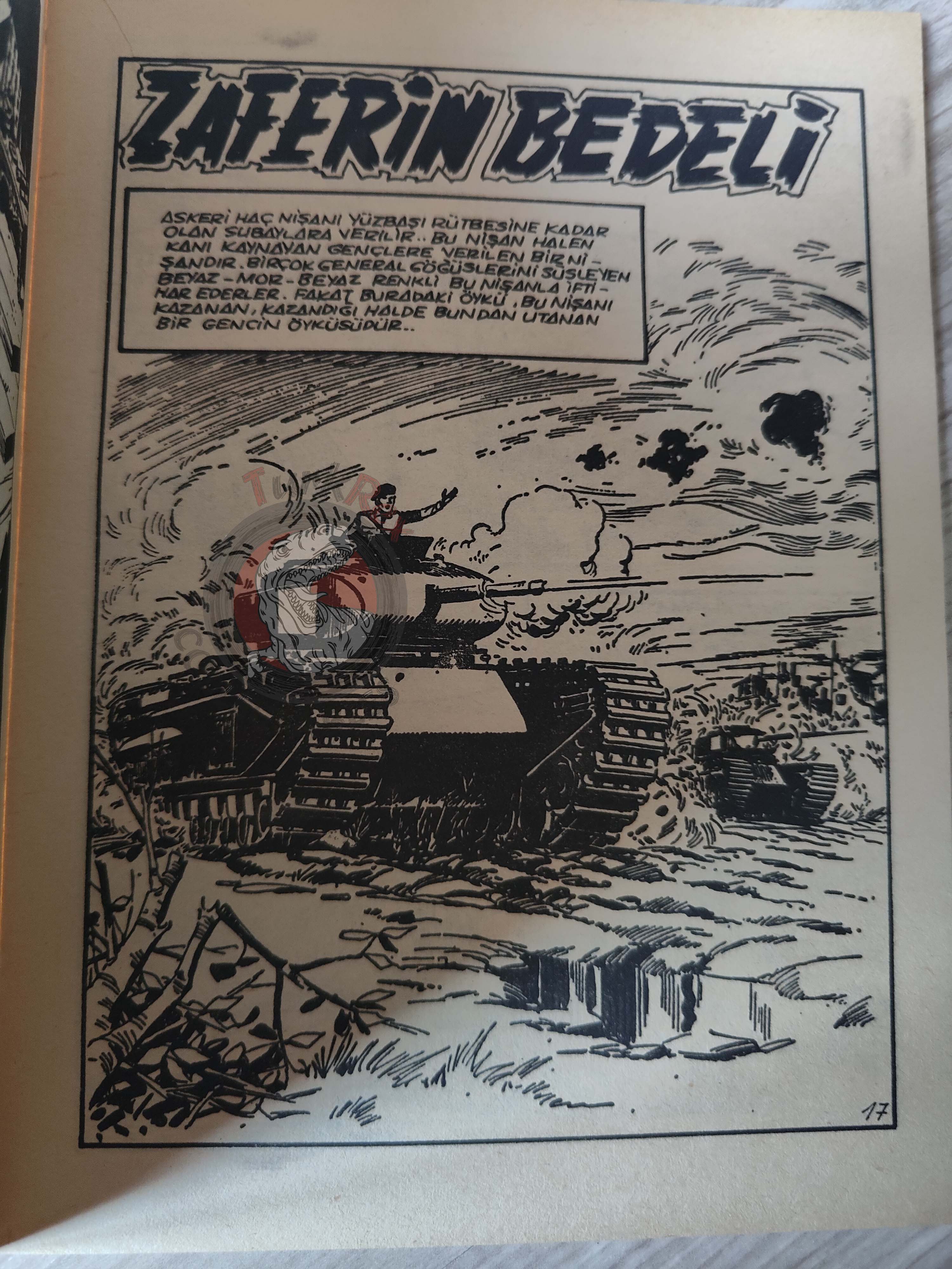 War Picture Library #8 1981 Turkish Comic Turkey WW2 stories