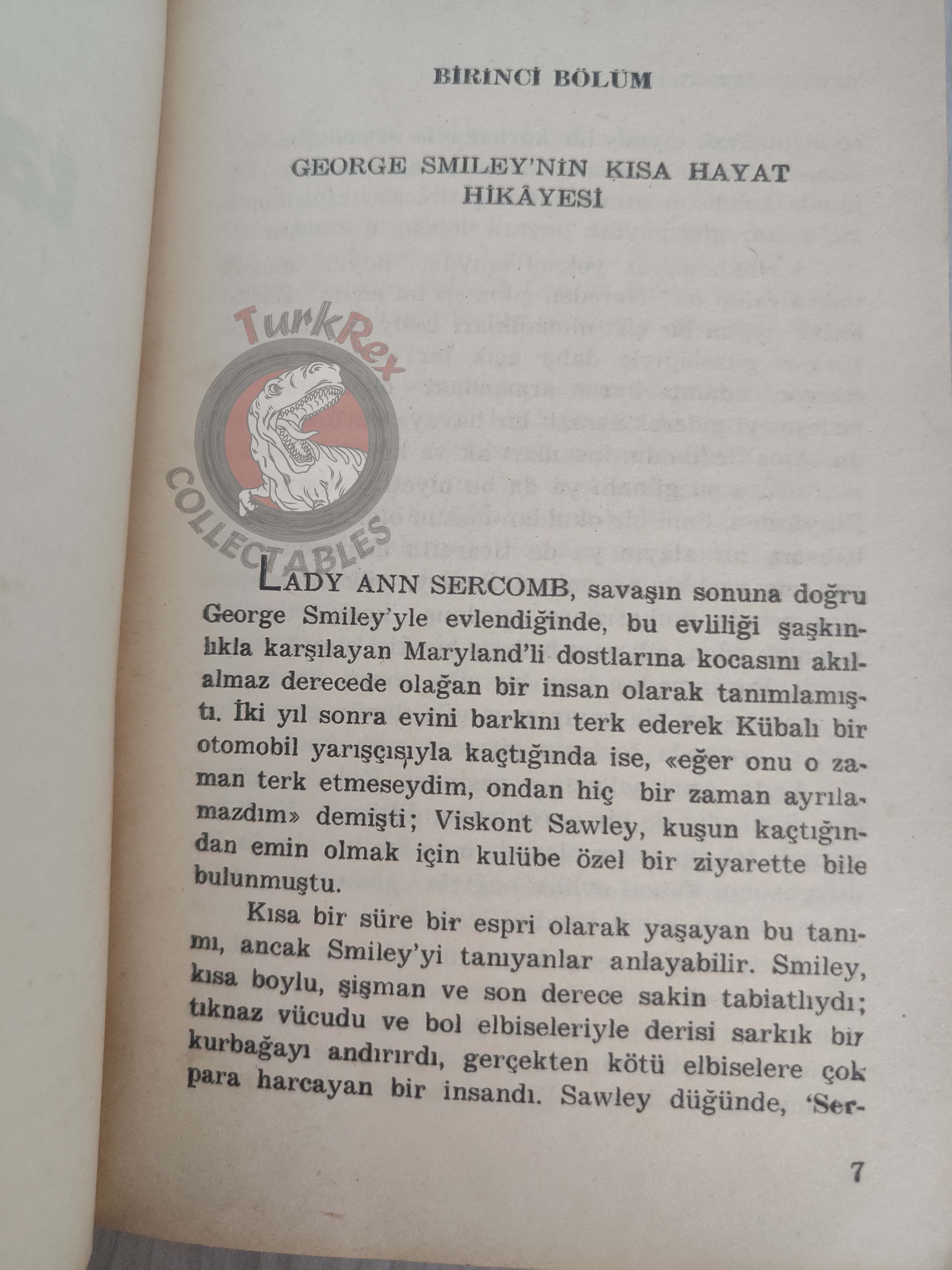 John le Carré – Call for the Dead 1971 1st Turkish Book Turkey