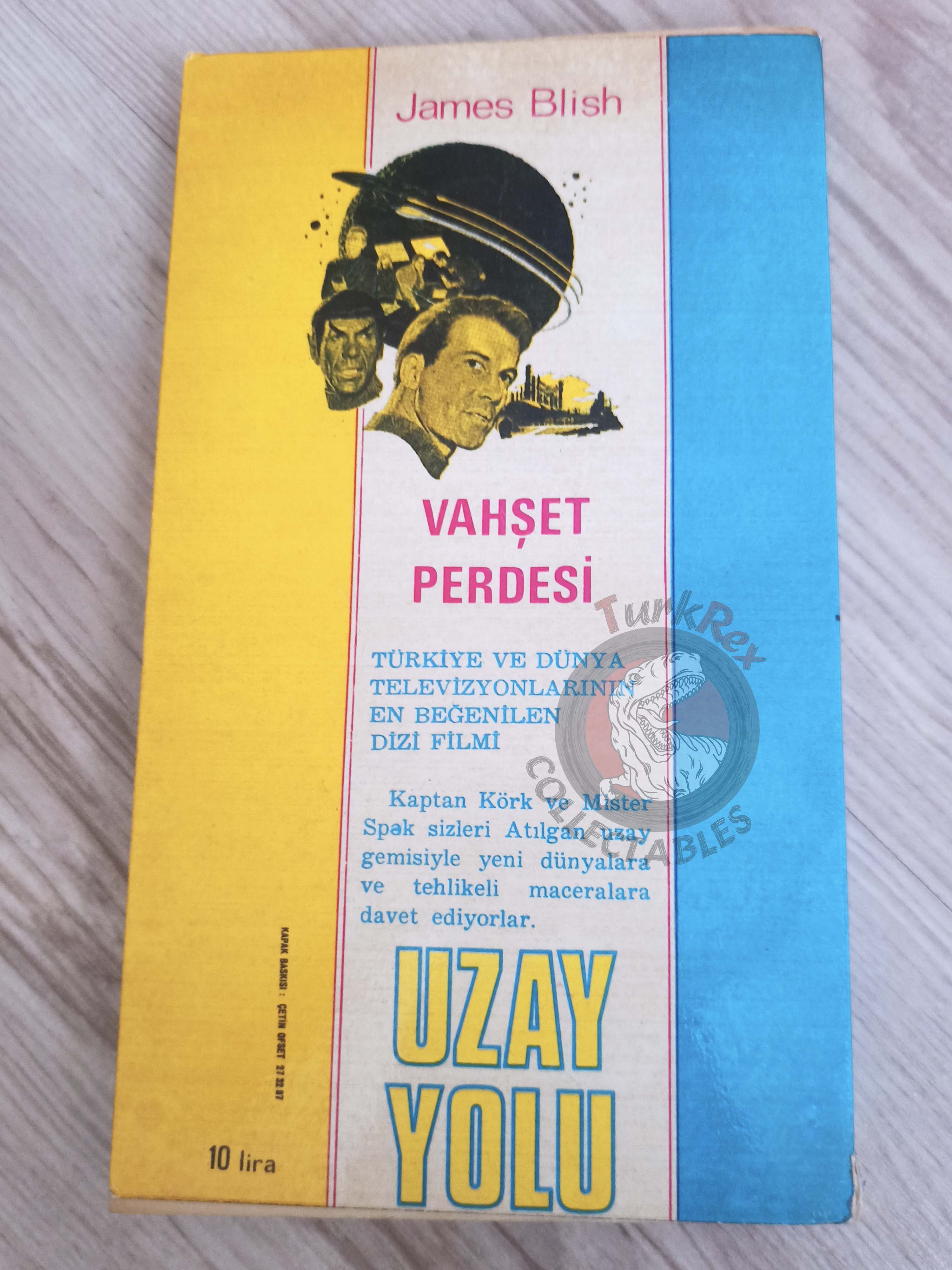 Star Trek 6 – James Blish 1973 1st Turkish Book Turkey