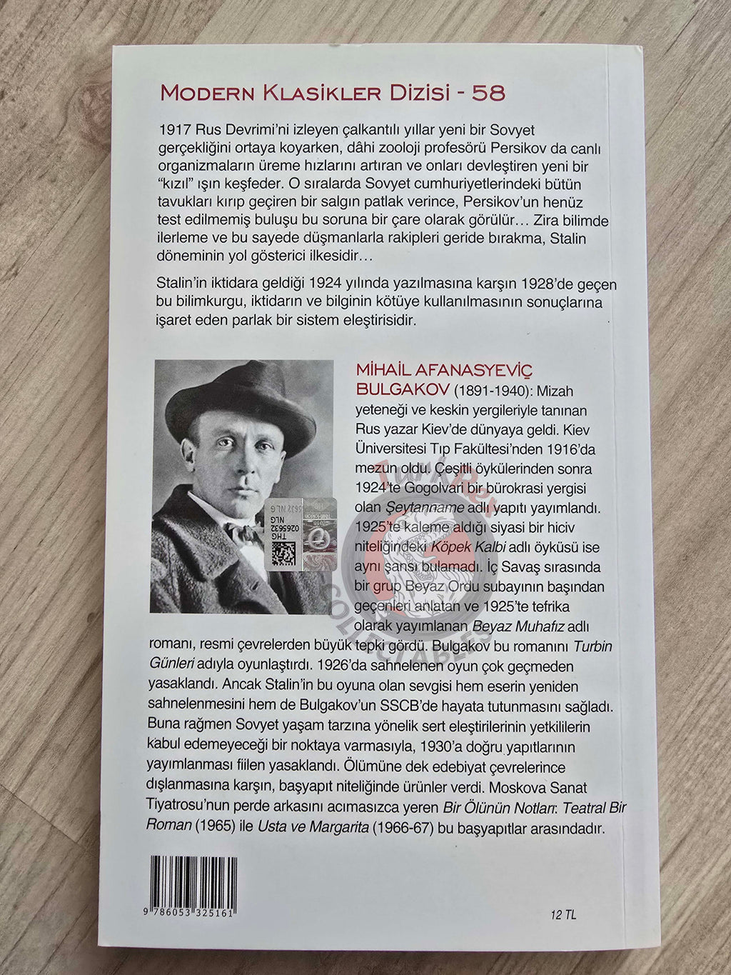 Mikhail Bulgakov – The Fatal Eggs 2019 Turkish Book Turkey