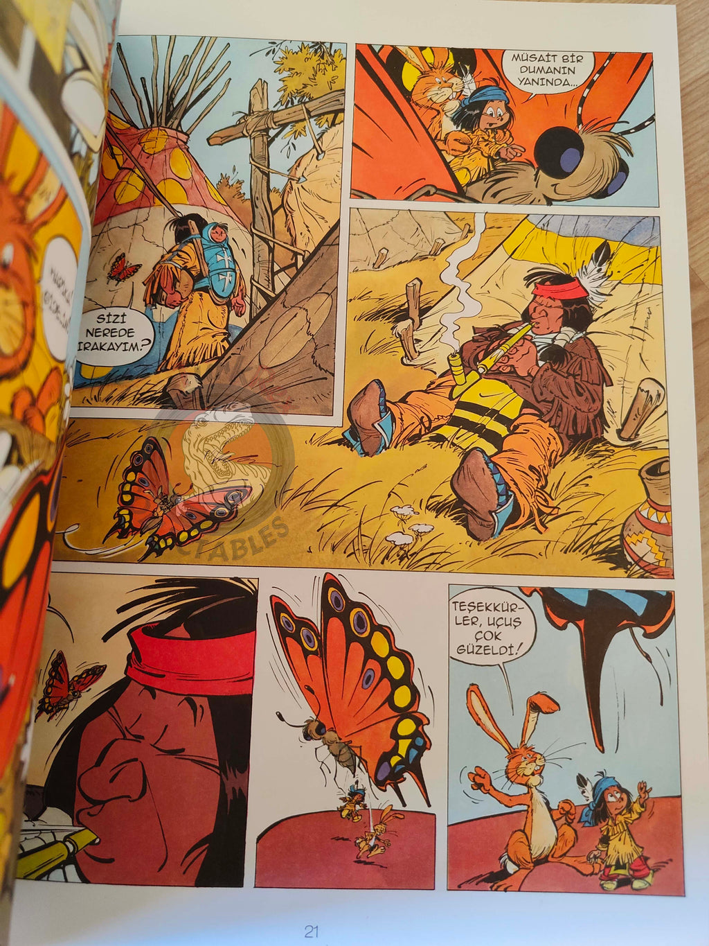 Yakari #9 Et Nanabozo Turkish Comic Turkey Derib + Job