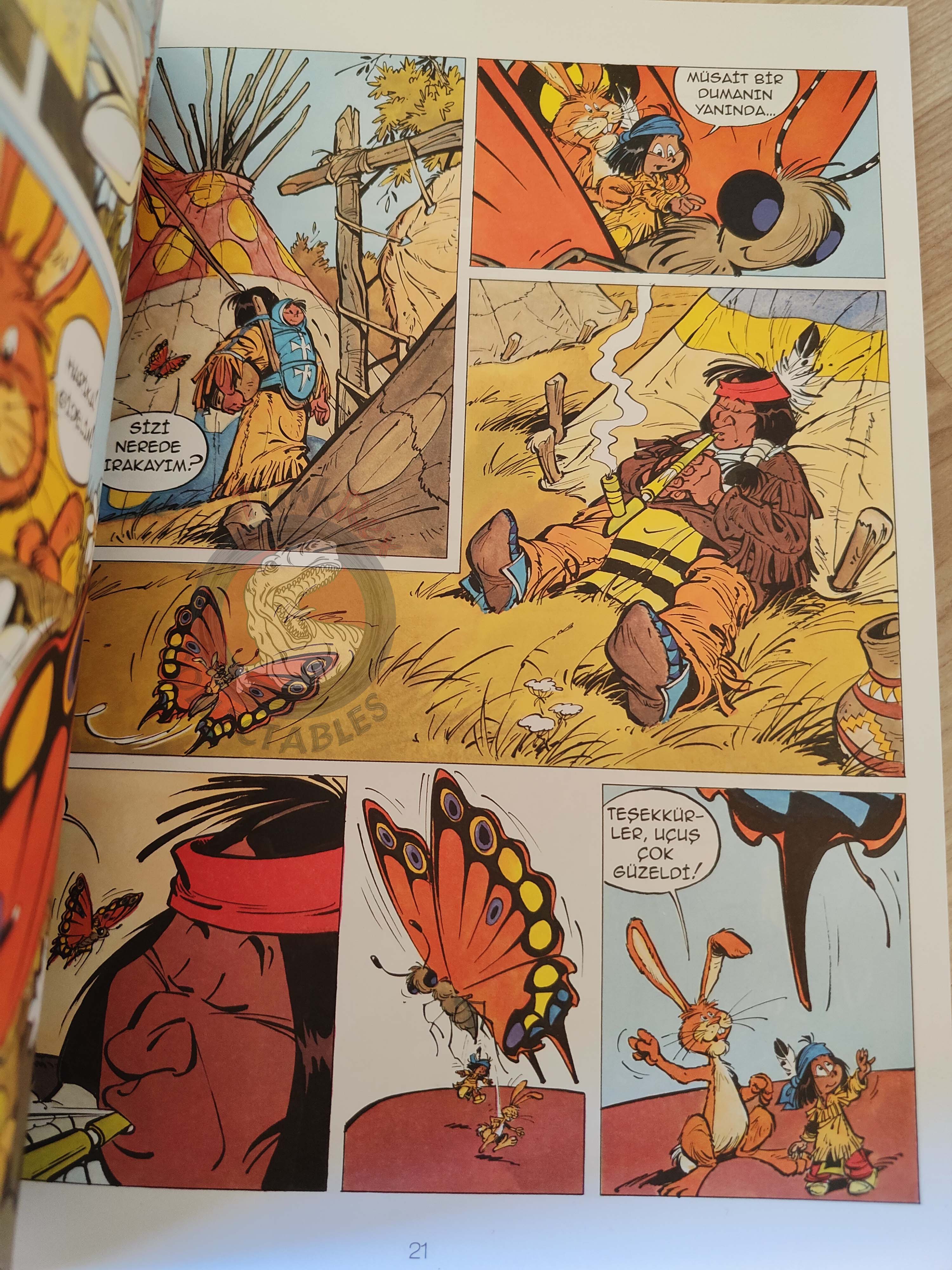 Yakari #9 Et Nanabozo Turkish Comic Turkey Derib + Job