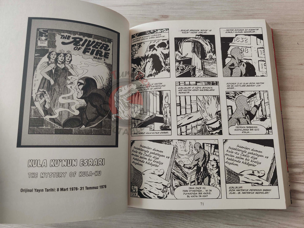 The Phantom #8 2014 Star of Bangalla Turkish Comic Turkey
