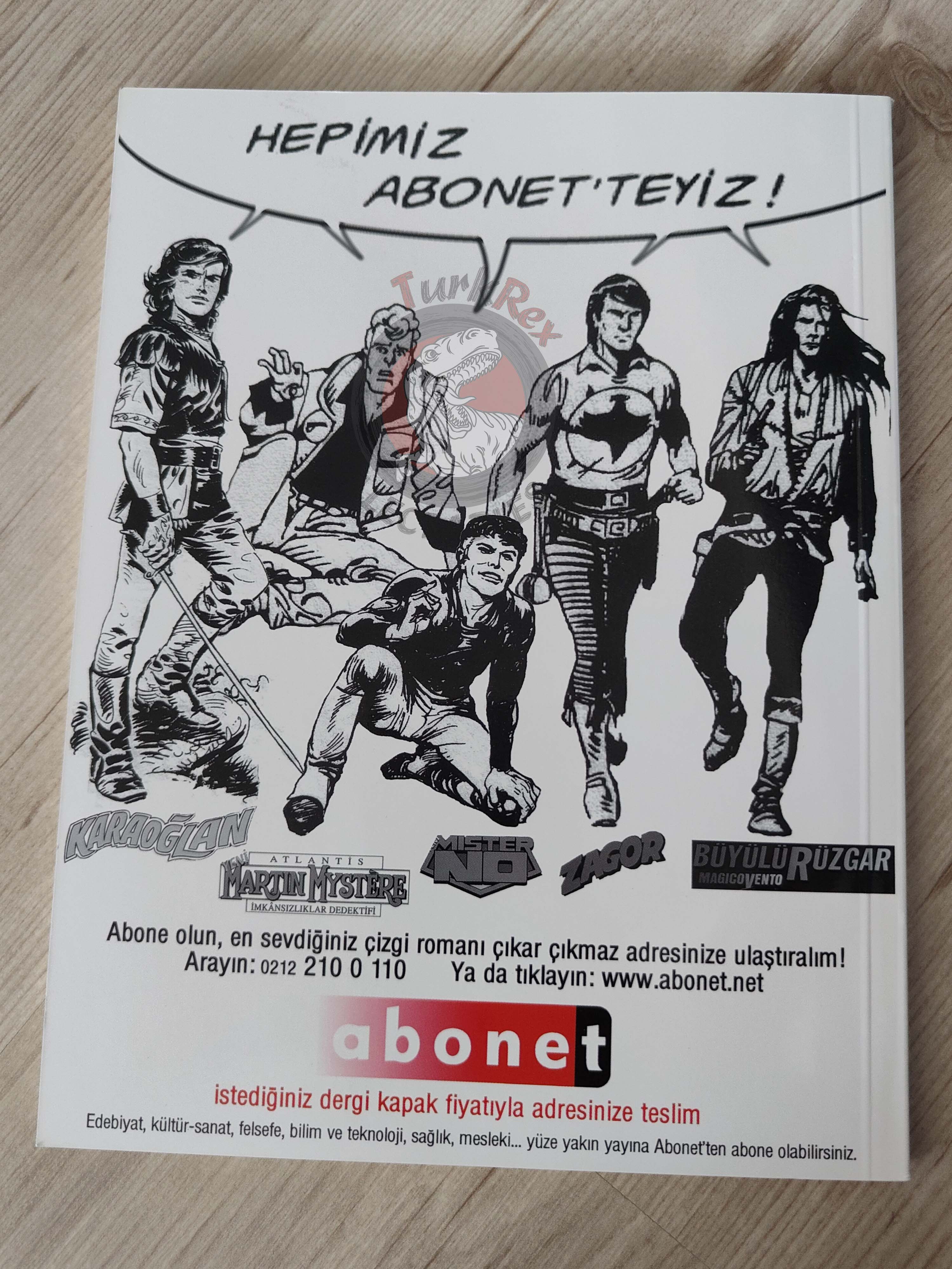 Magico Vento #5 Whopi 2003 Turkish Comic Turkey Bonelli