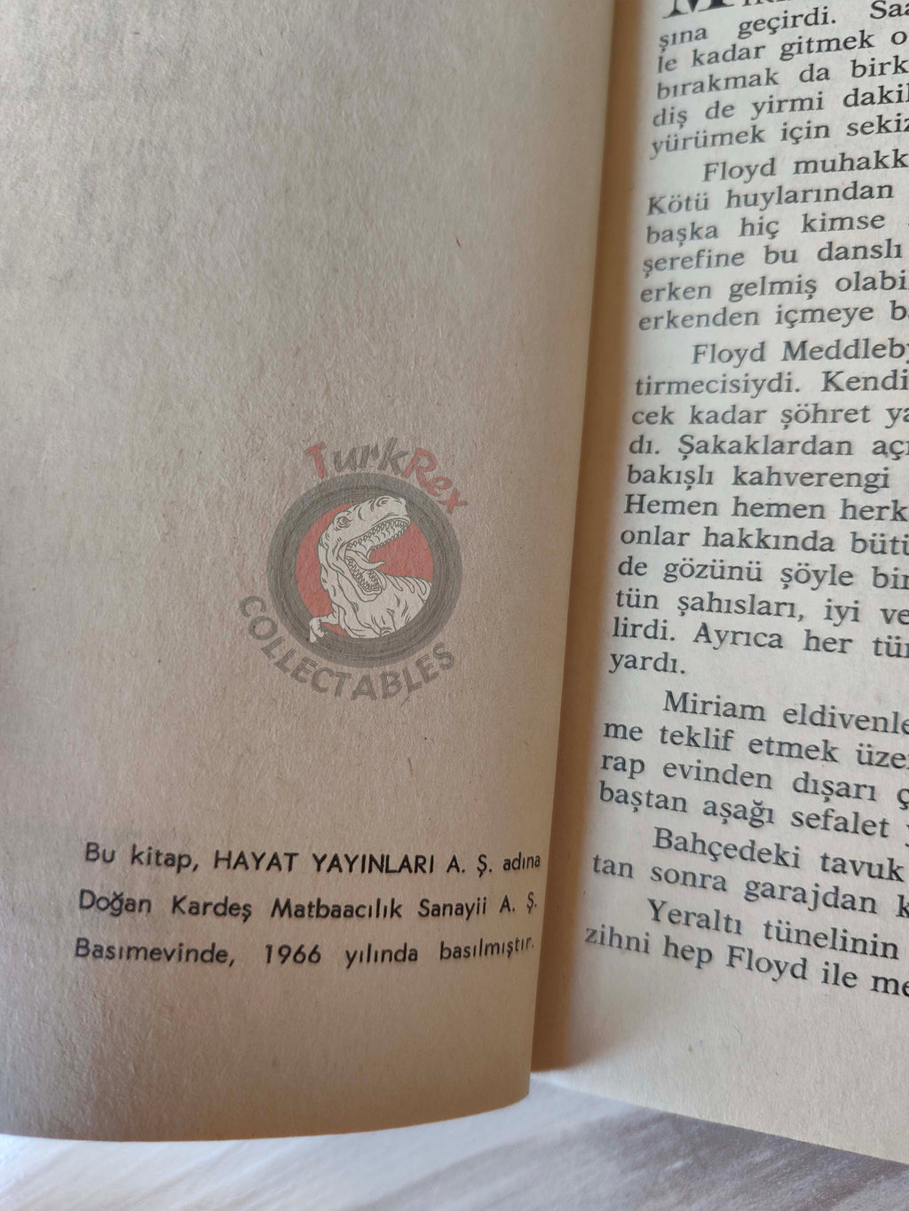 Rufus King – Designed in Evil 1966 1st Turkish Book Turkey