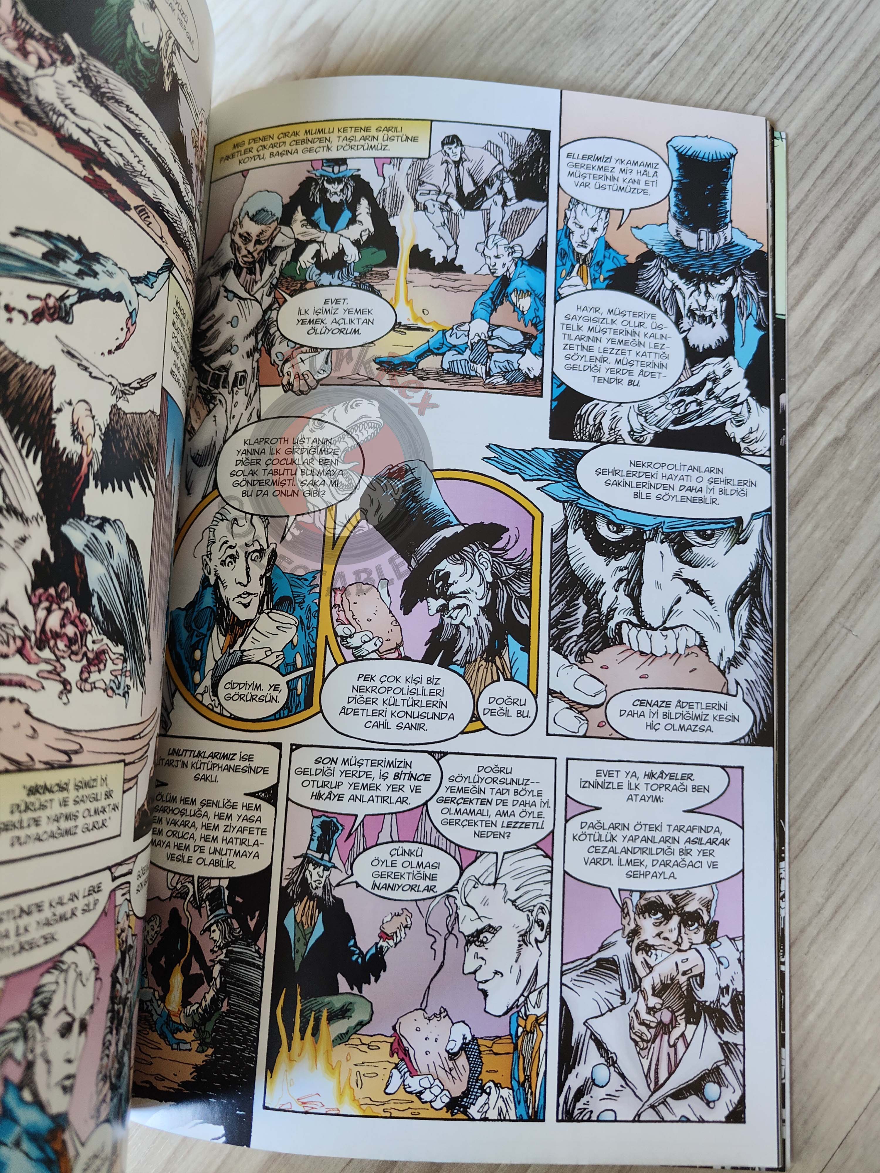 The Sandman Vol #8: Worlds End Turkish Comic Turkey