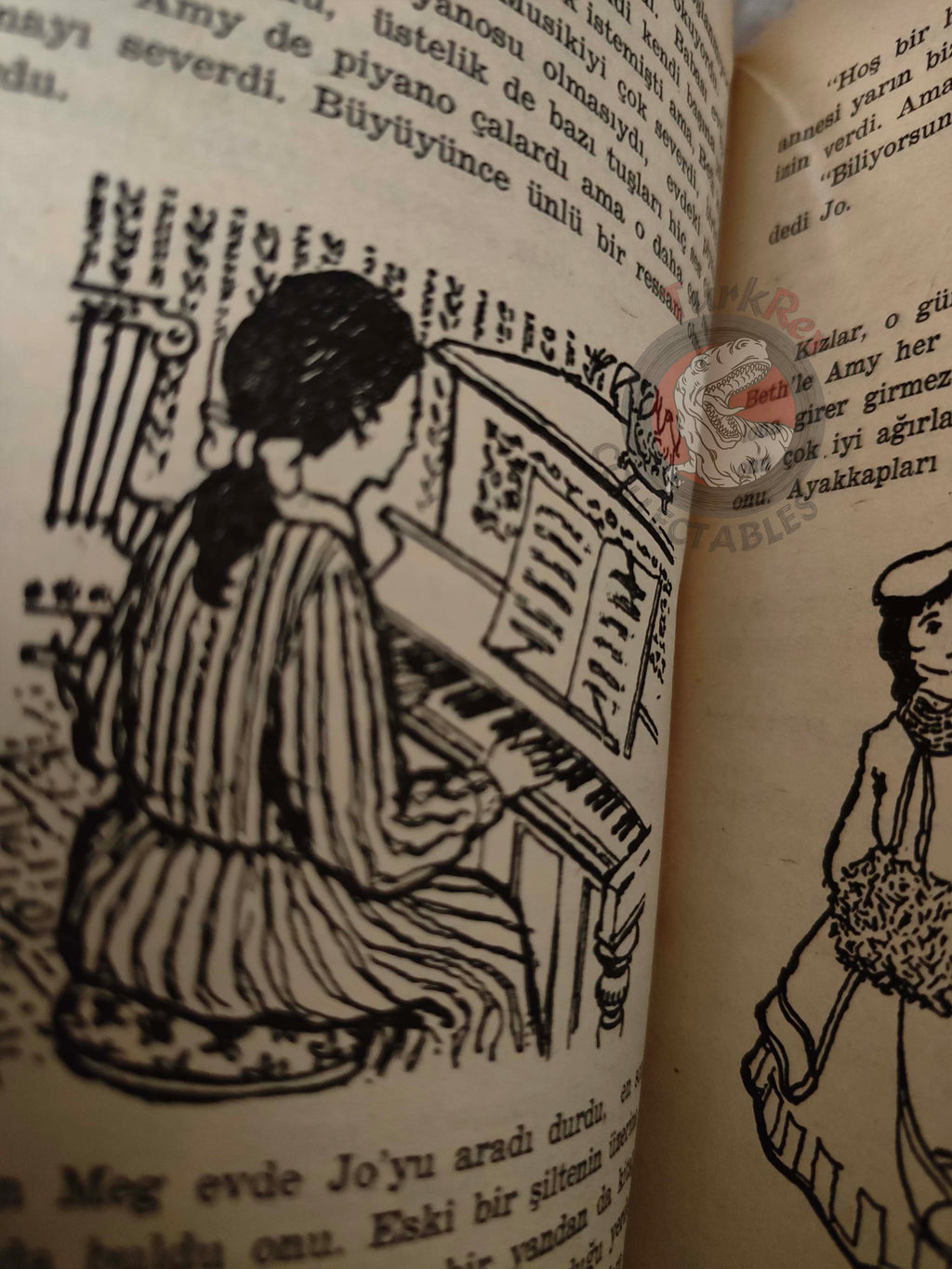 Louise M. Alcott – Little Women 1966 Turkish Book Turkey Illustrated