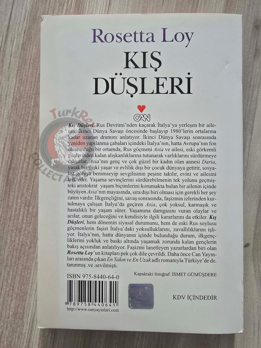 Rosetta Loy – Sogni d'Inverno 2001 1st Turkish Book Turkey
