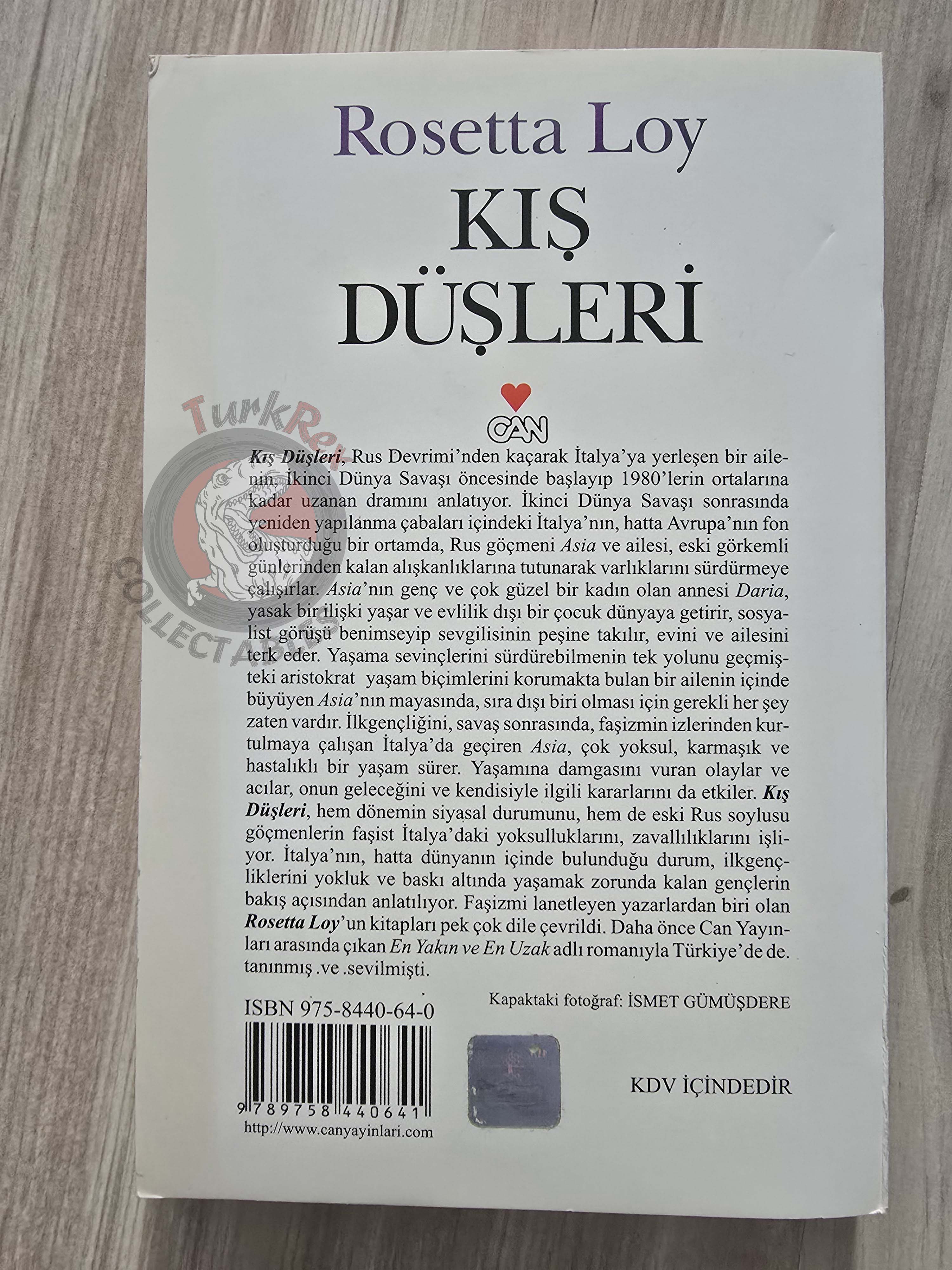 Rosetta Loy – Sogni d'Inverno 2001 1st Turkish Book Turkey