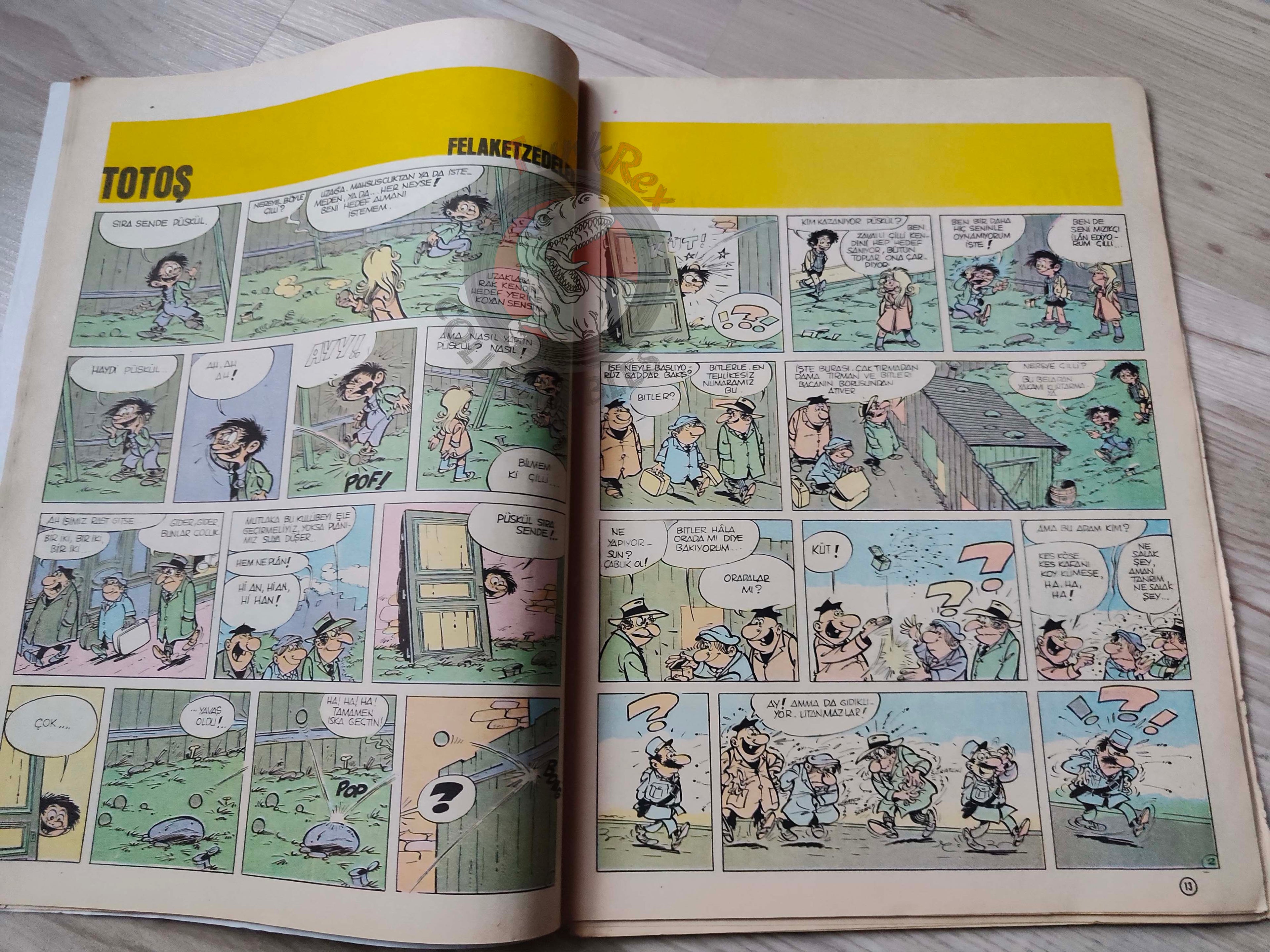 Milliyet Çocuk #41 1979 Turkish Comic Turkey Joyas Literarias Juveniles #110 Mayne Reid