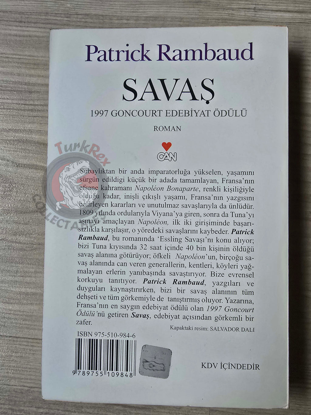 Patrick Rambaud – The Battle 1999 1st Turkish Book Turkey
