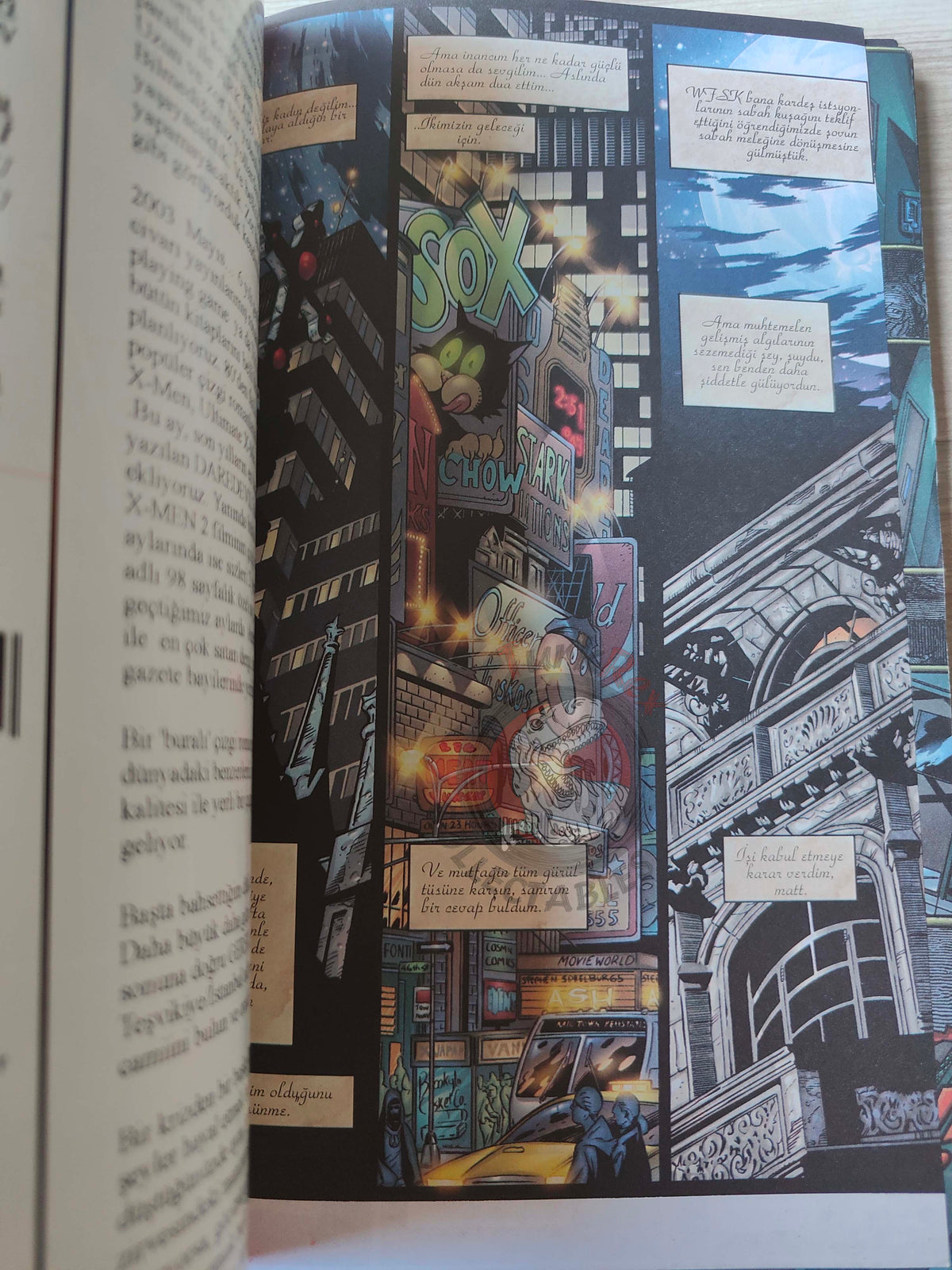 Daredevil Volume #1 Turkish Comic Turkey Marvel Knights #1–6
