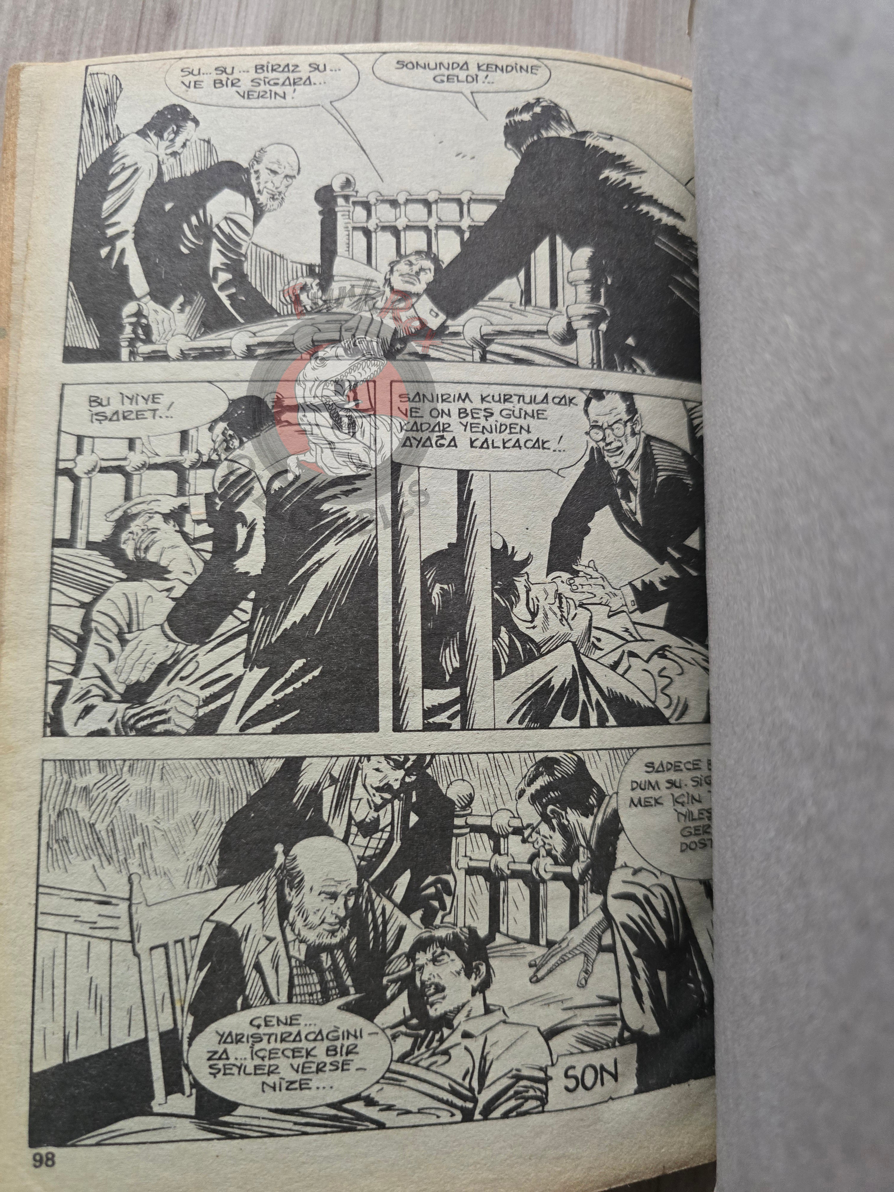 Judas #5 Turkish Edition Comic Turkey L'attentato #6
