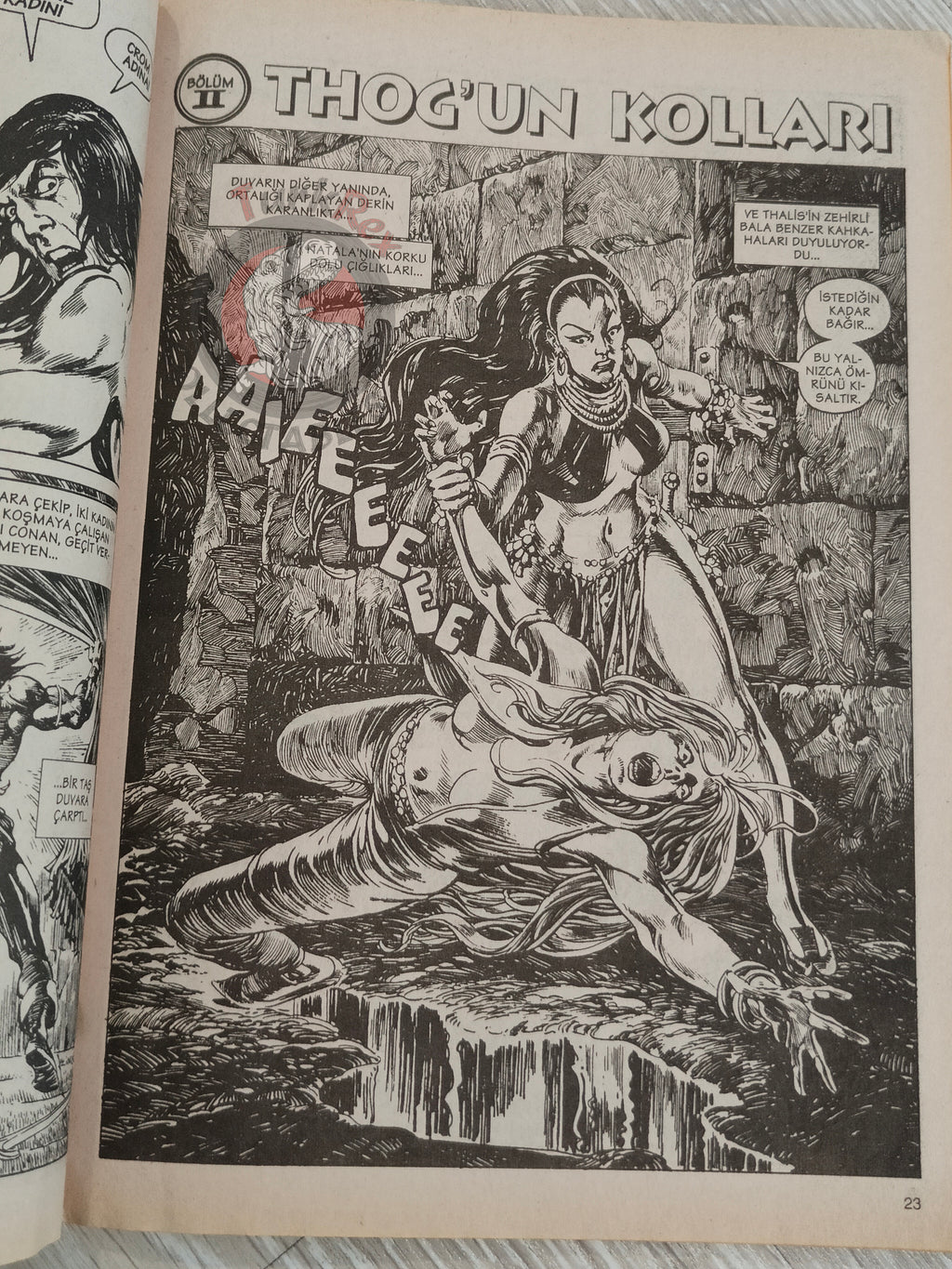 Conan #12 The Savage Sword of Conan #20 #21 Turkish Comic Turkey