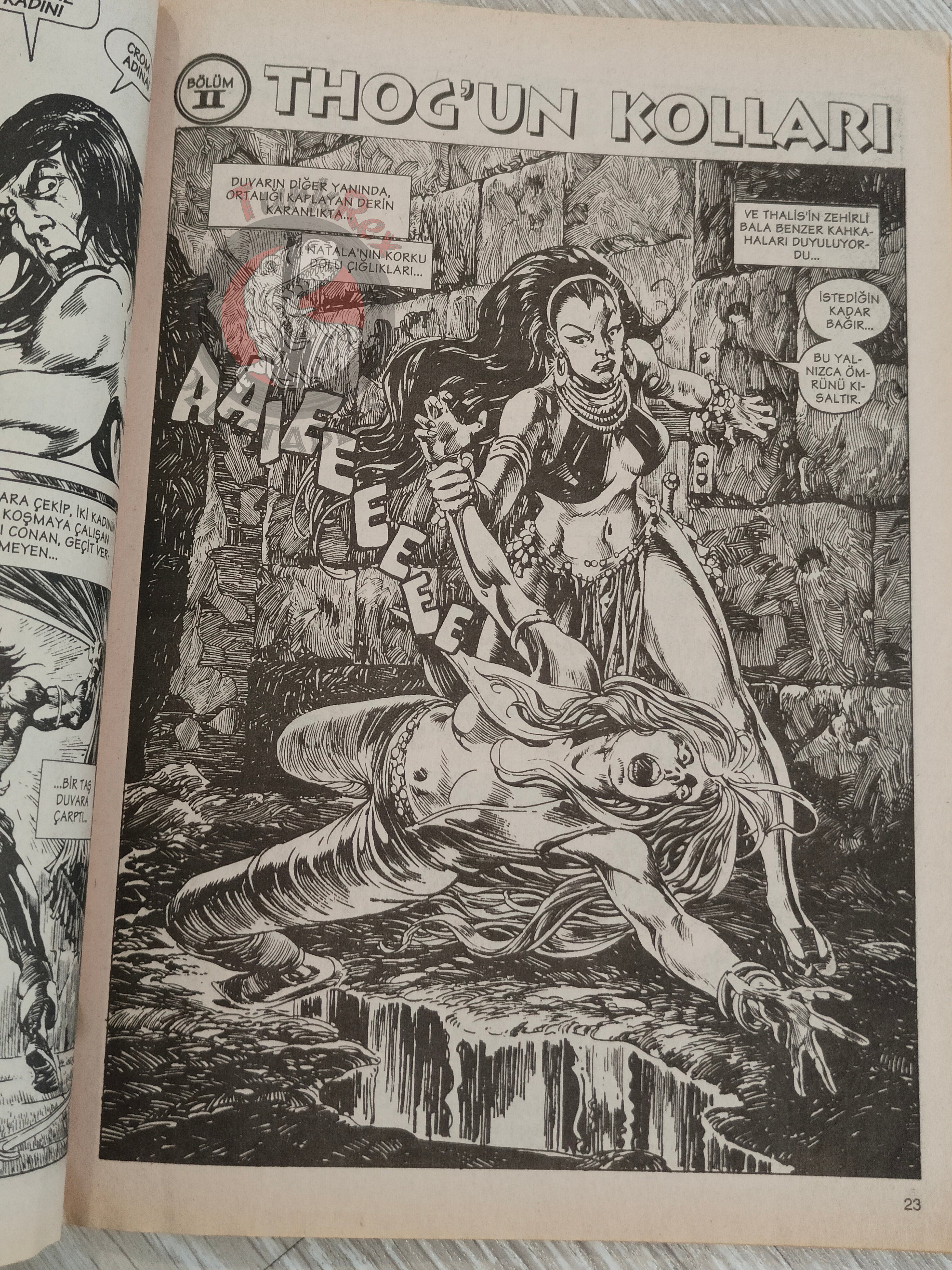 Conan #12 The Savage Sword of Conan #20 #21 Turkish Comic Turkey