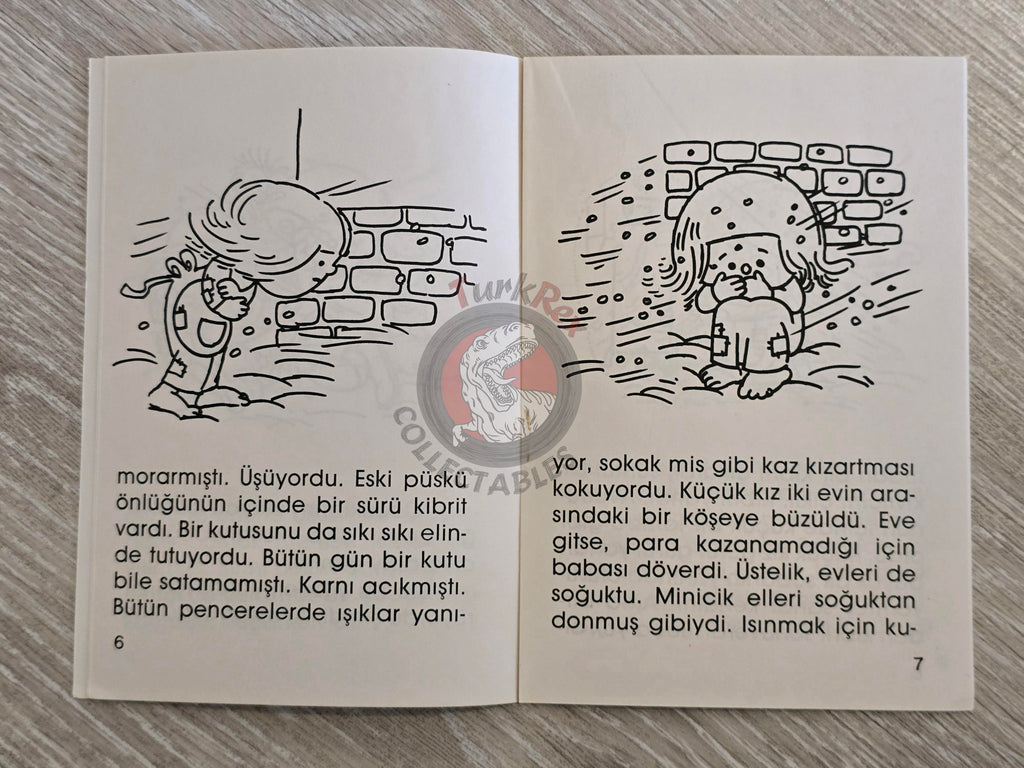 Hans Christian Andersen – The Little Match Girl 1994 Turkish Book Turkey Illustrated