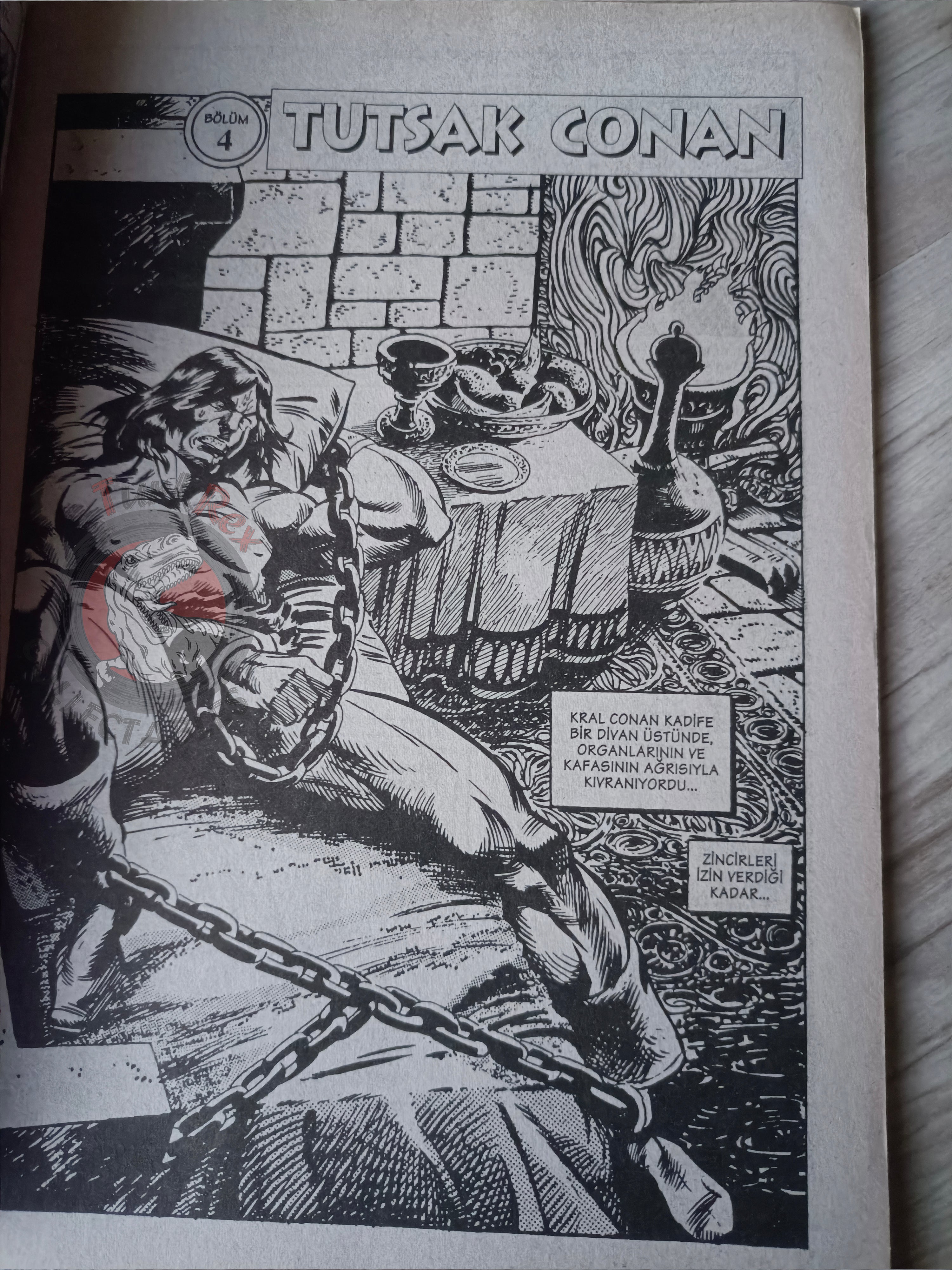 Kral Conan #11 The Savage Sword of #8 #10 Turkish Comic Turkey #45