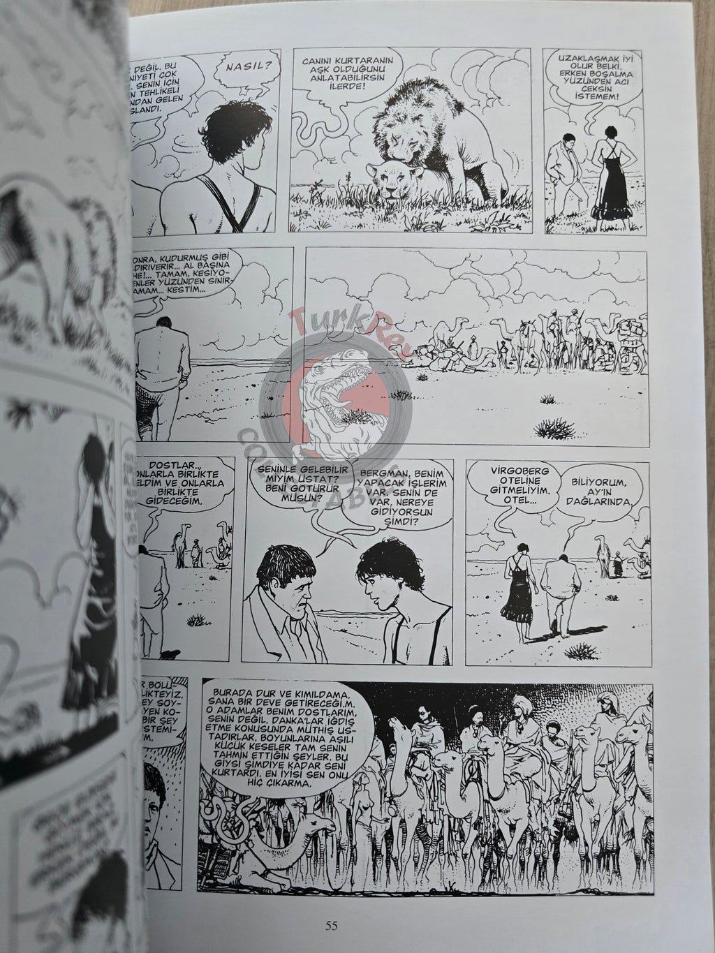 Manara Giuseppe Bergman #4 2006 Turkish Comic Turkey Tous en scène