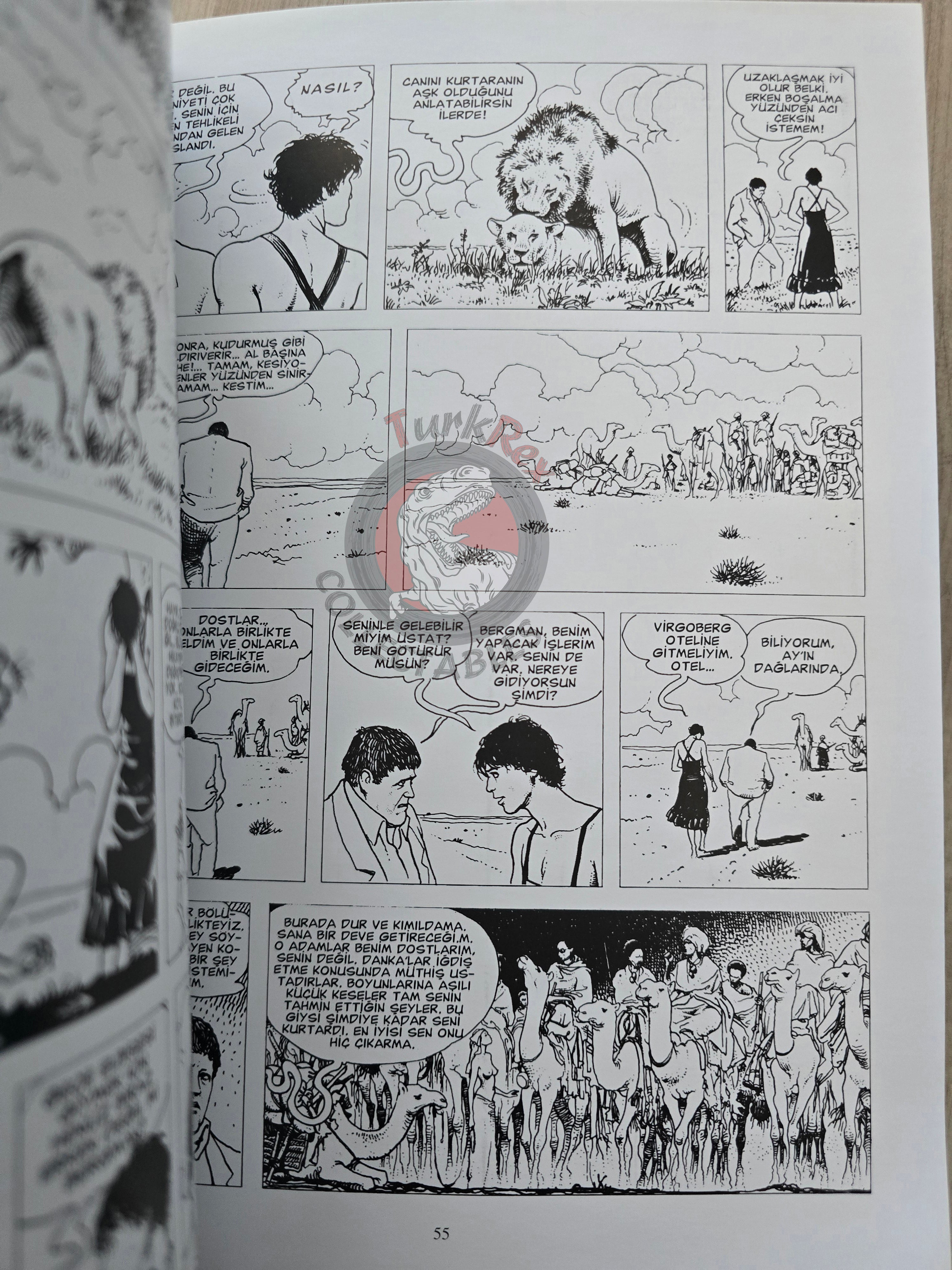 Manara Giuseppe Bergman #4 2006 Turkish Comic Turkey Tous en scène