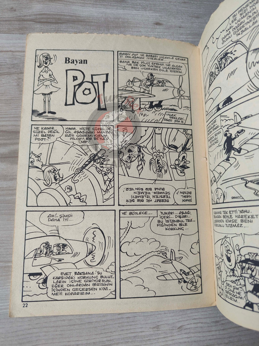 Superman #7 1979 Turkish Comic Turkey #329 Superboy #232 Fuss Pot Norman Mansbridge
