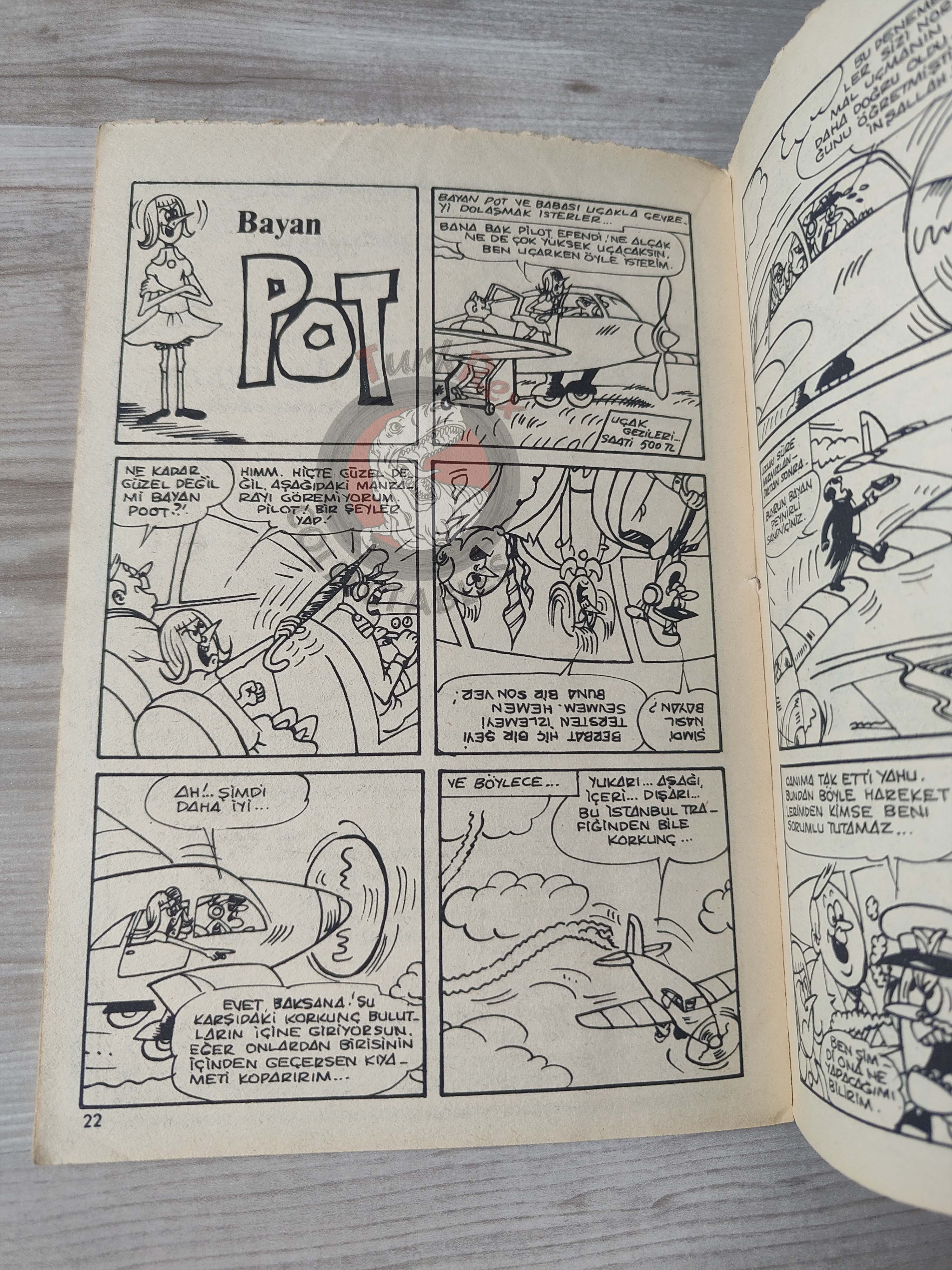 Superman #7 1979 Turkish Comic Turkey #329 Superboy #232 Fuss Pot Norman Mansbridge