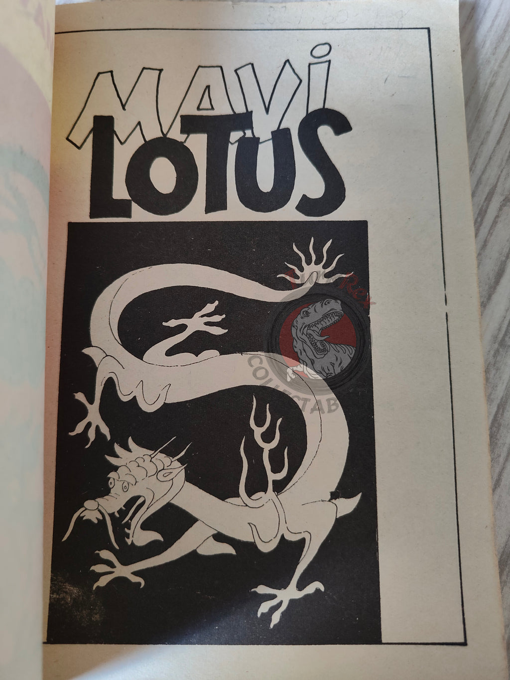 Tintin – The Blue Lotus mid 1980s Turkish Edition Comic Turkey 2