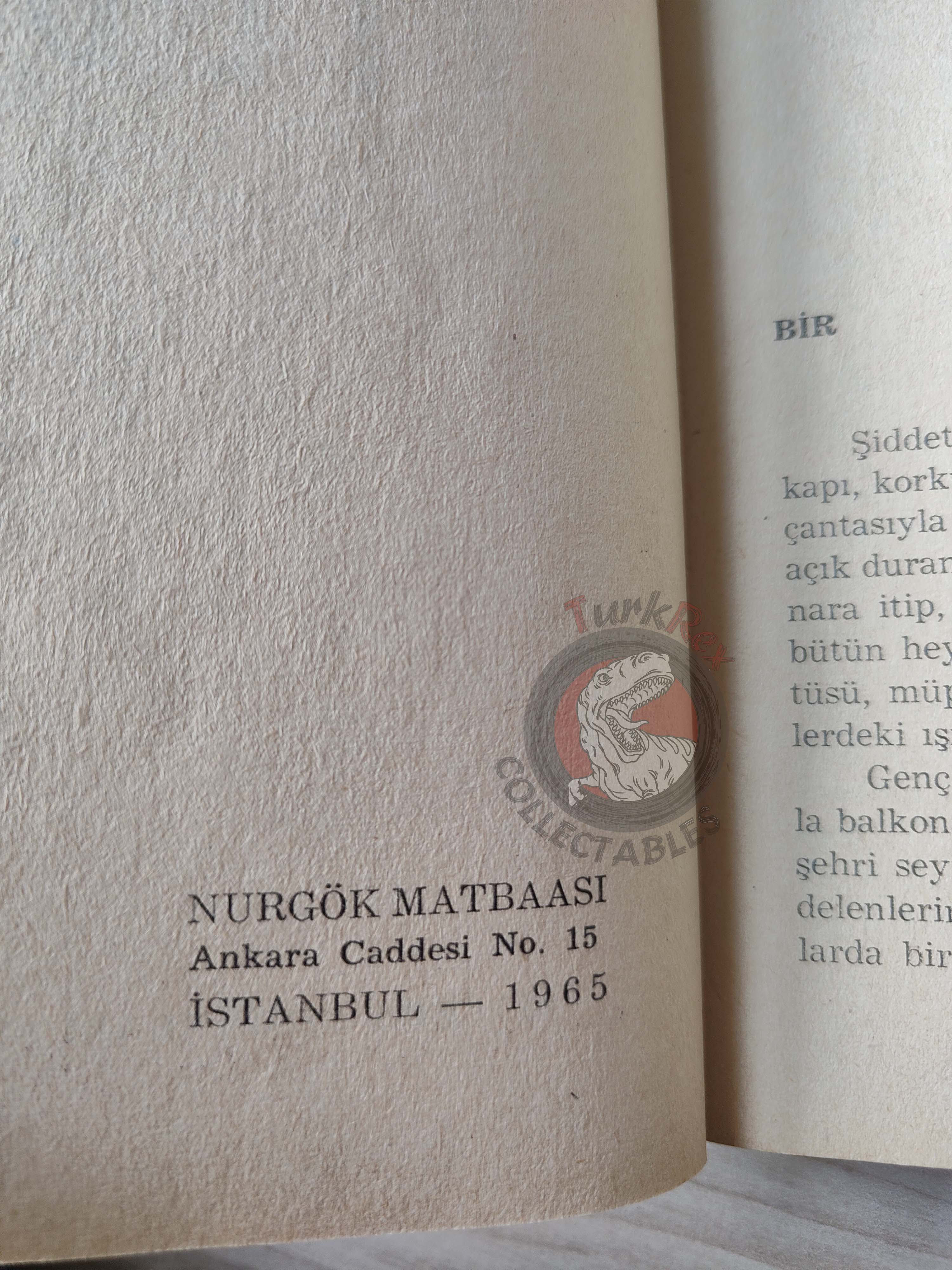 Jean Bruce O.S.S. 117 Mambo à Tokyo 1965 1st Turkish Book Turkey John Pratt