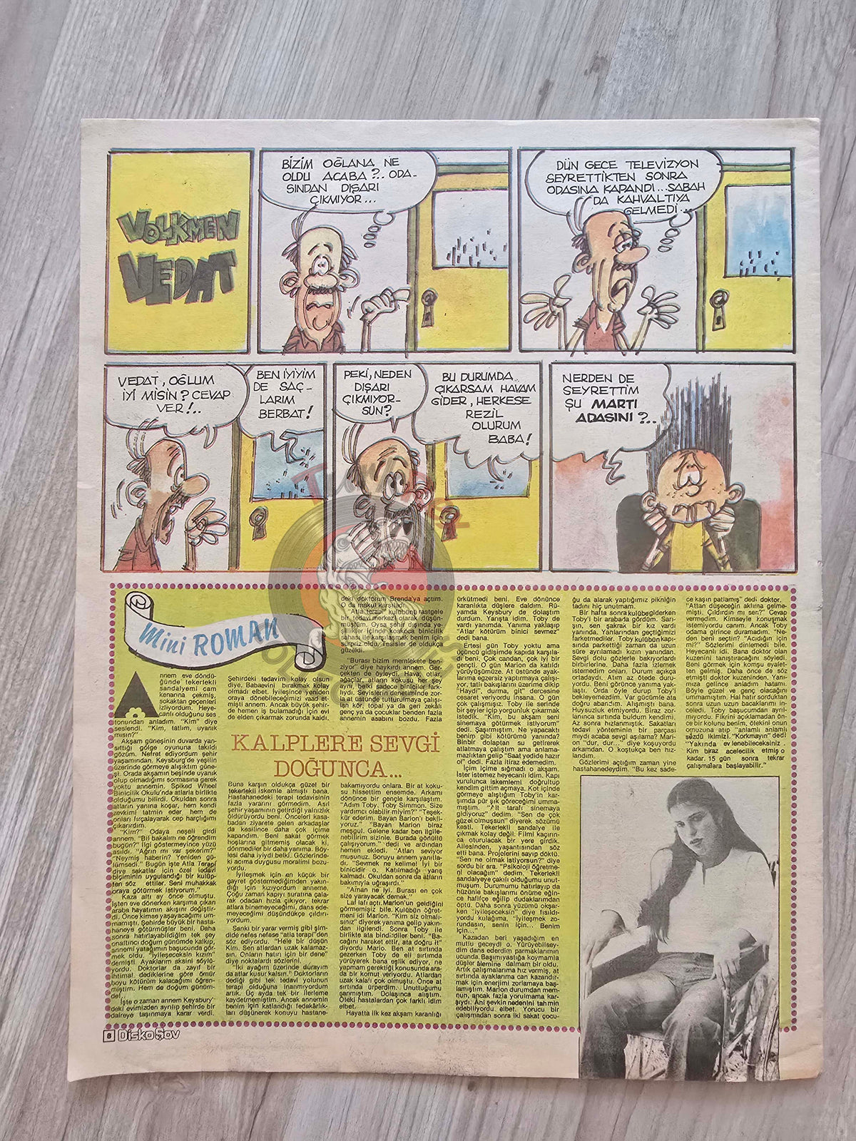 Hey Disko Şov 1982 Smokie Turkish Mag Turkey Kid Creole Shakin’ Stevens David Bowie Elvis Presley