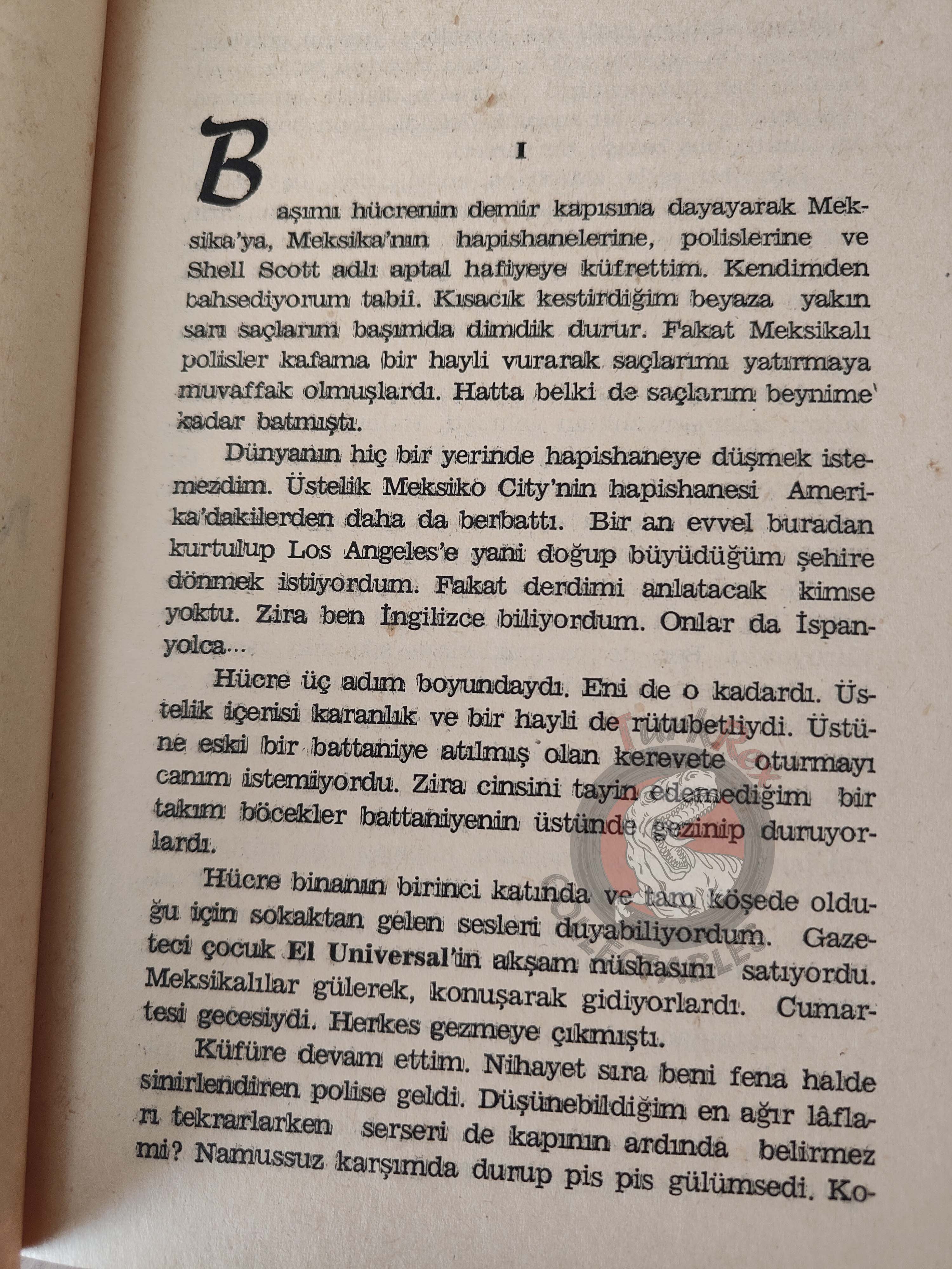 Richard S. Prather – Shell Scott Pattern for Panic 1964 Turkish Book Turkey