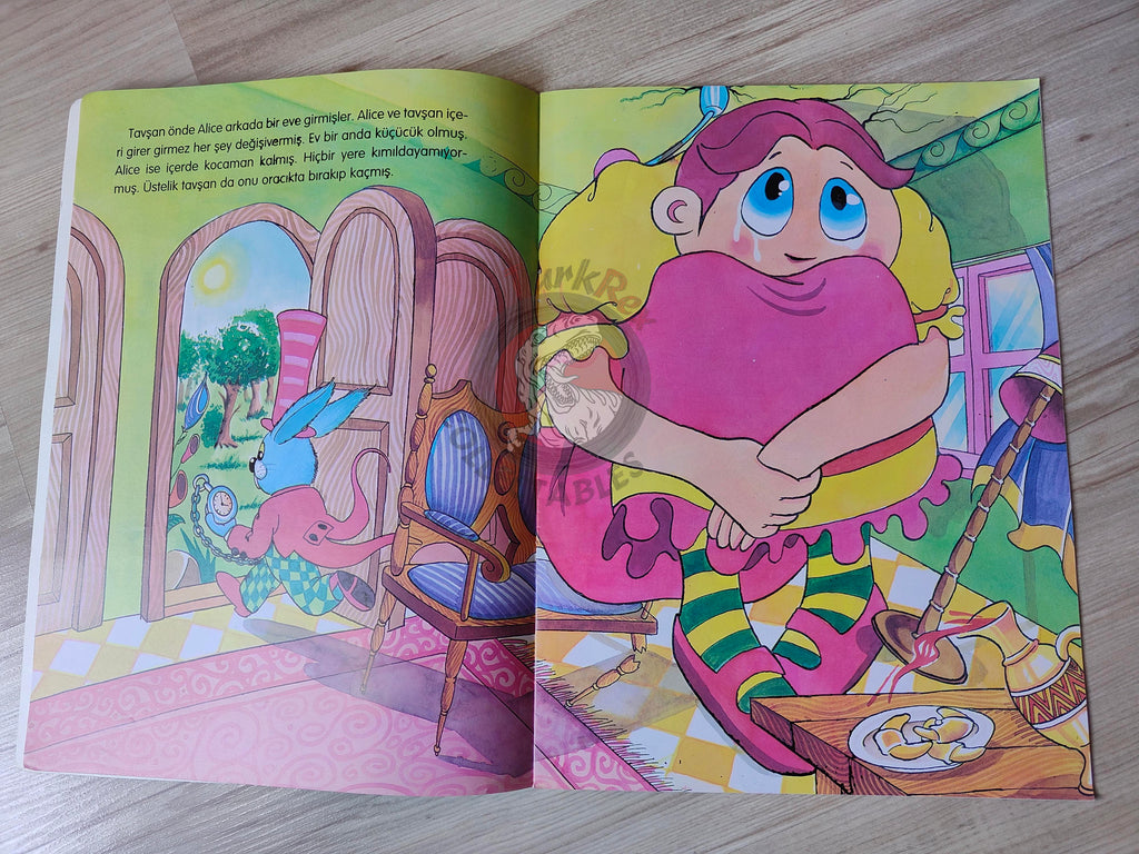 Lewis Carroll – Alice in Wonderland 2009 Turkish Book Turkey Illustrated 2