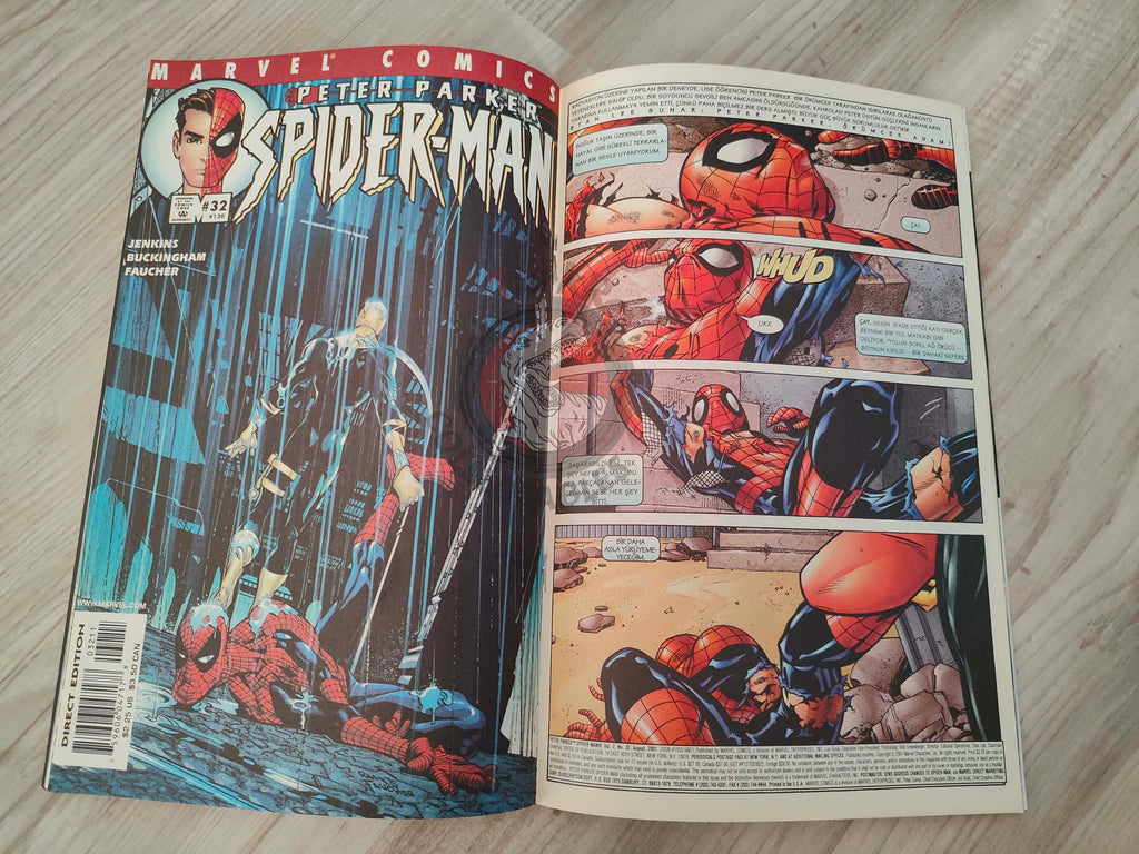 Spider-Man #3 2002 Turkish Comic Turkey The Amazing #32 Peter Parker #32