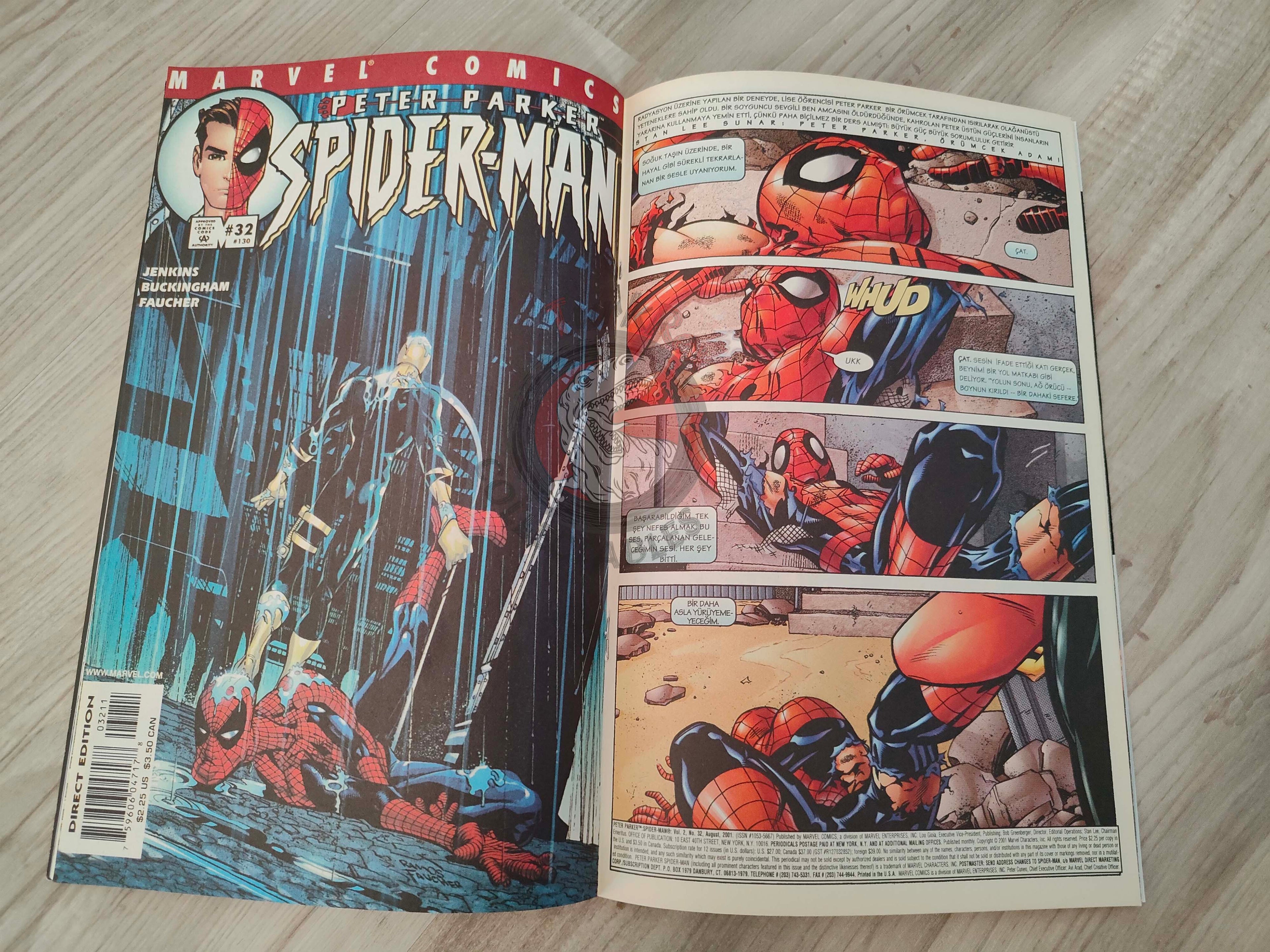 Spider-Man #3 2002 Turkish Comic Turkey The Amazing #32 Peter Parker #32