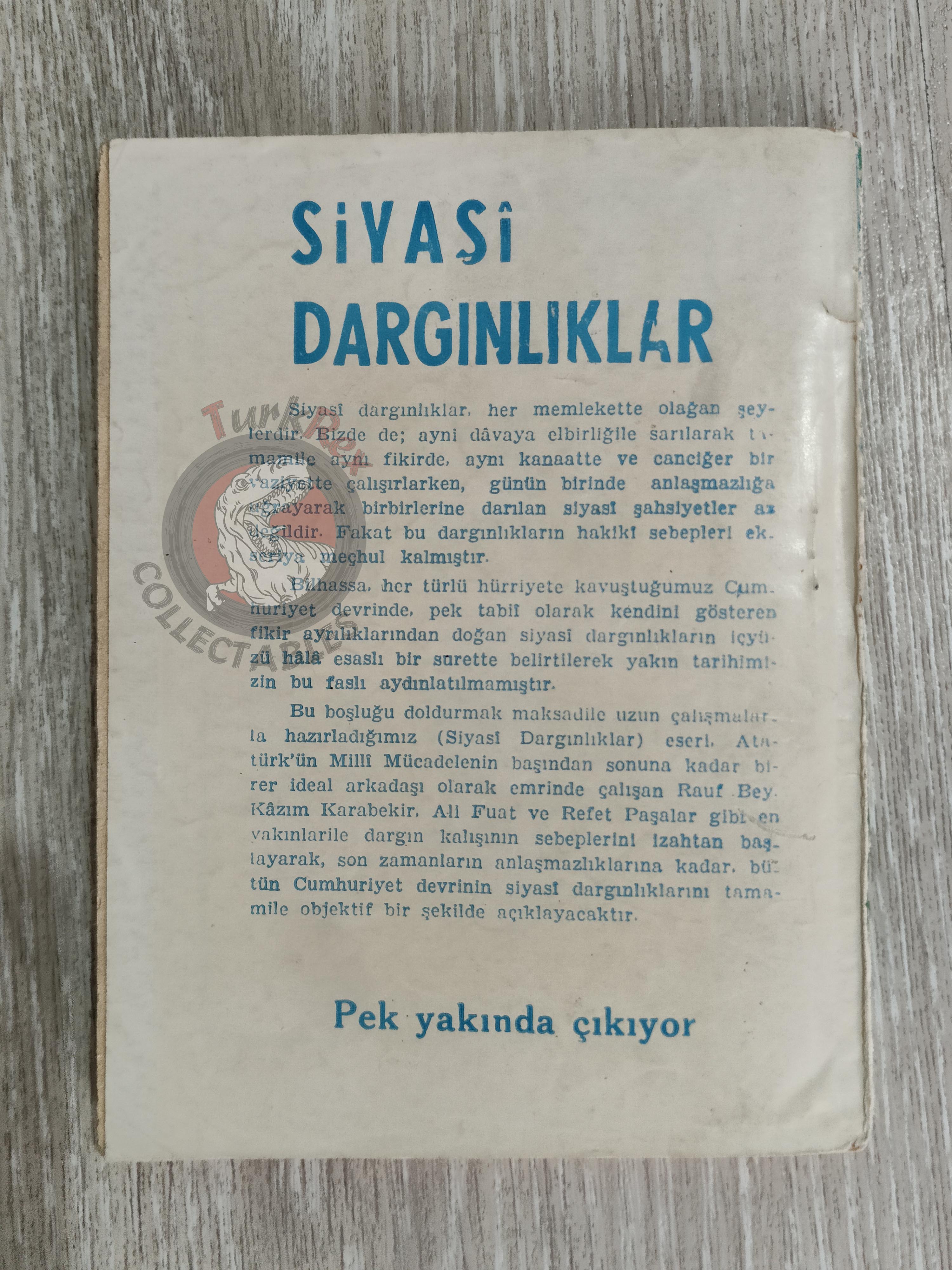 Paul S. Meskil – Sin Pit 1950s 1st Turkish Book Turkey