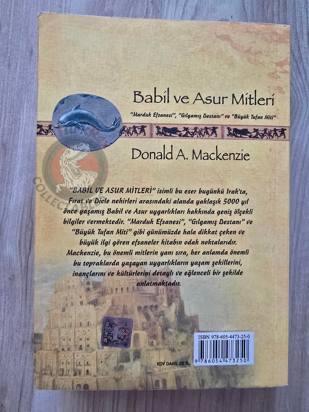 Daniel A. Mackenzie – Myths of Babylonia and Assyria 2011 Turkish Book Turkey