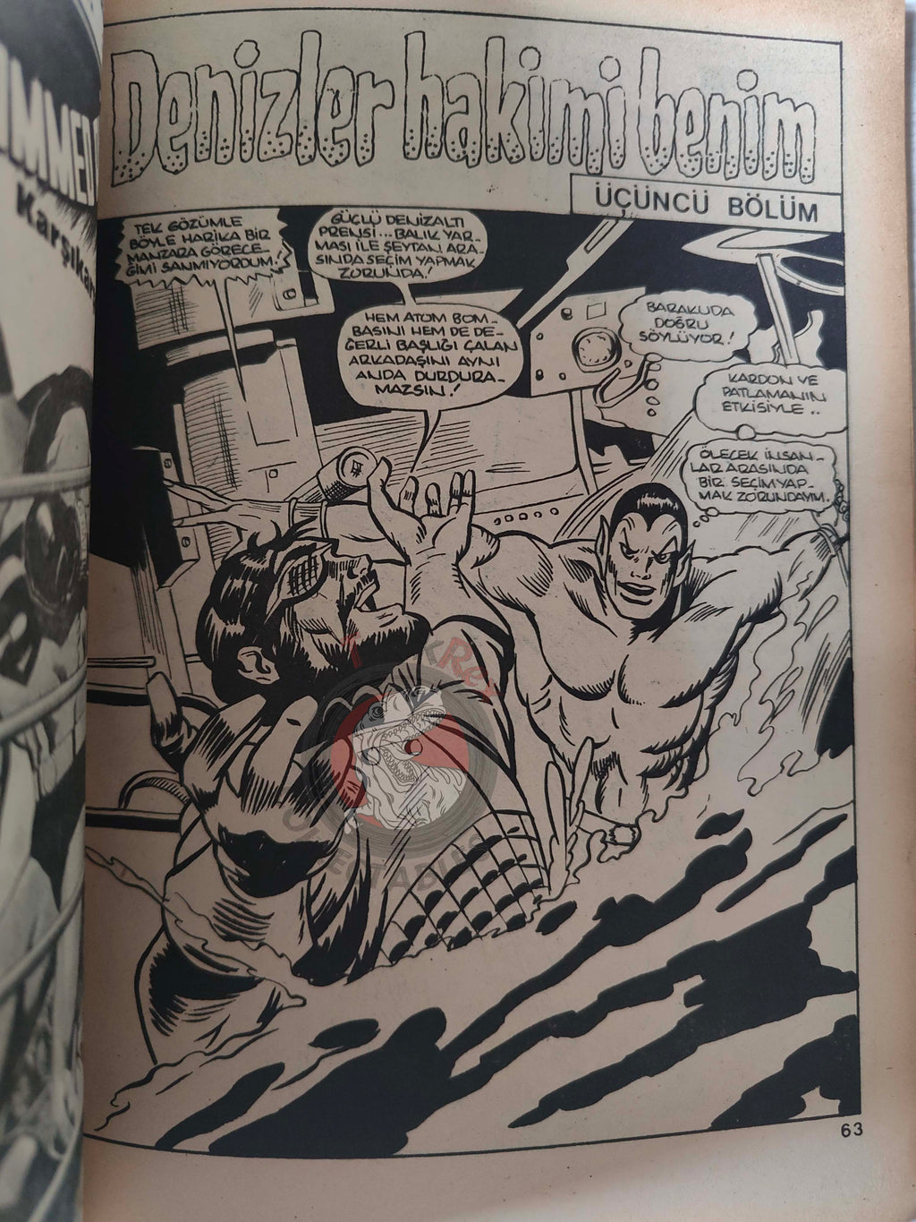 Spider-Man #26 1984 Turkish Comic Turkey Amazing #154 Sub-Mariner #11 #12