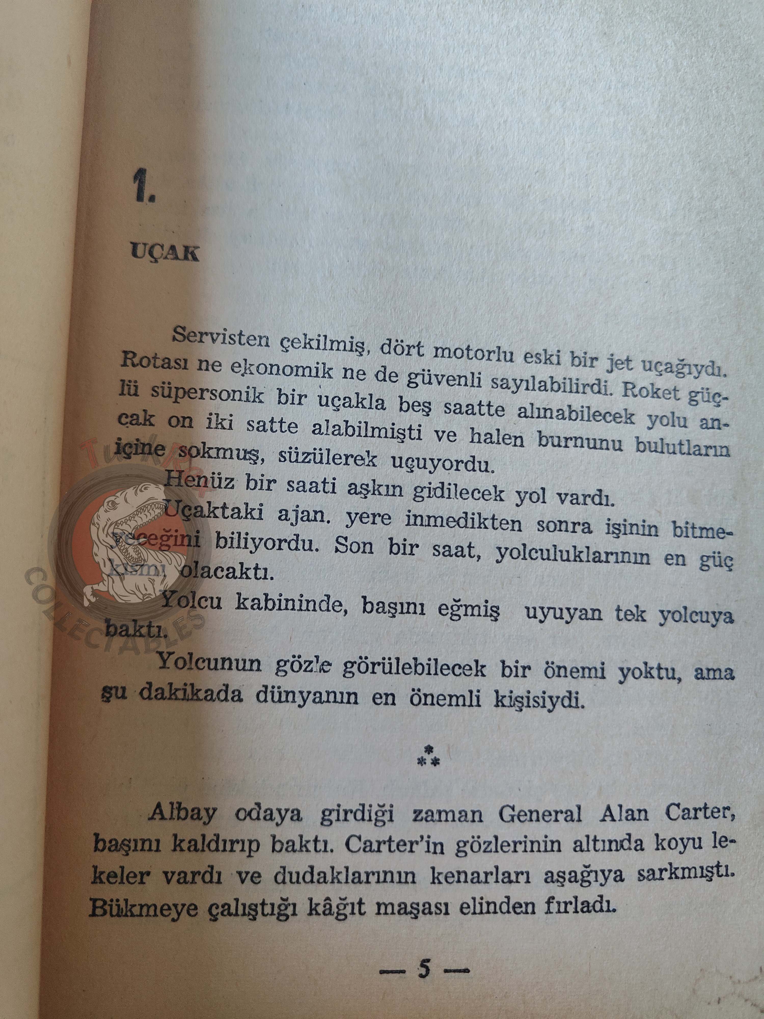 Isaac Asimov – Fantastic Voyage 1971 1st Turkish Book Turkey