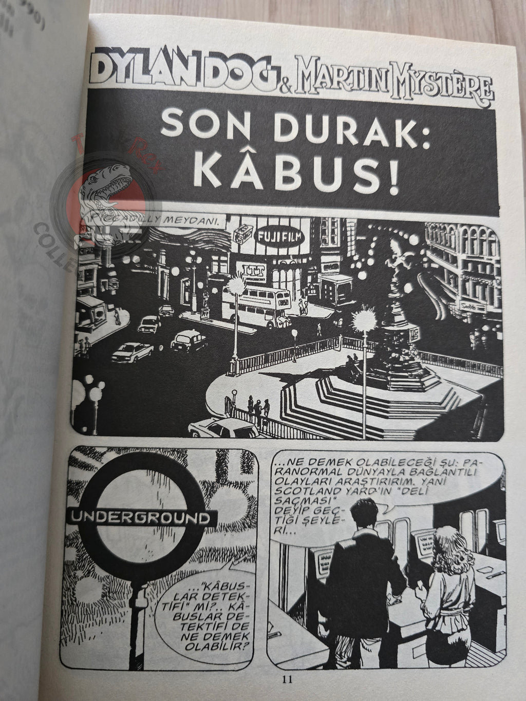 Dylan Dog & Martin Mystere 2004 Turkish Comic Turkey Ultima Fermata: L’Incubo!