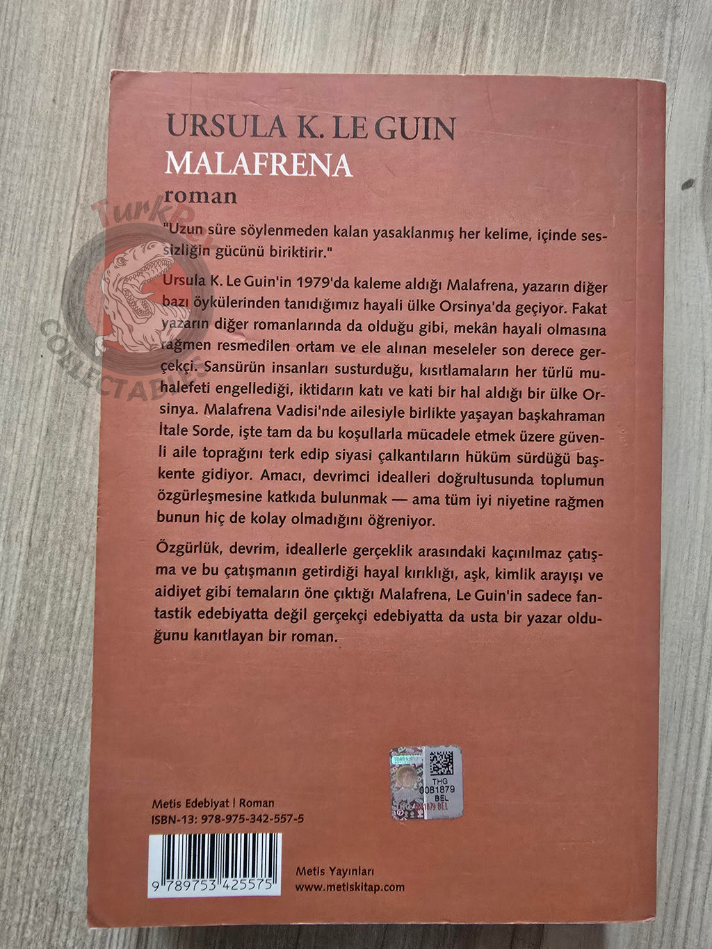 Ursula K. Le Guin – Malafrena 2013 Turkish Book Turkey