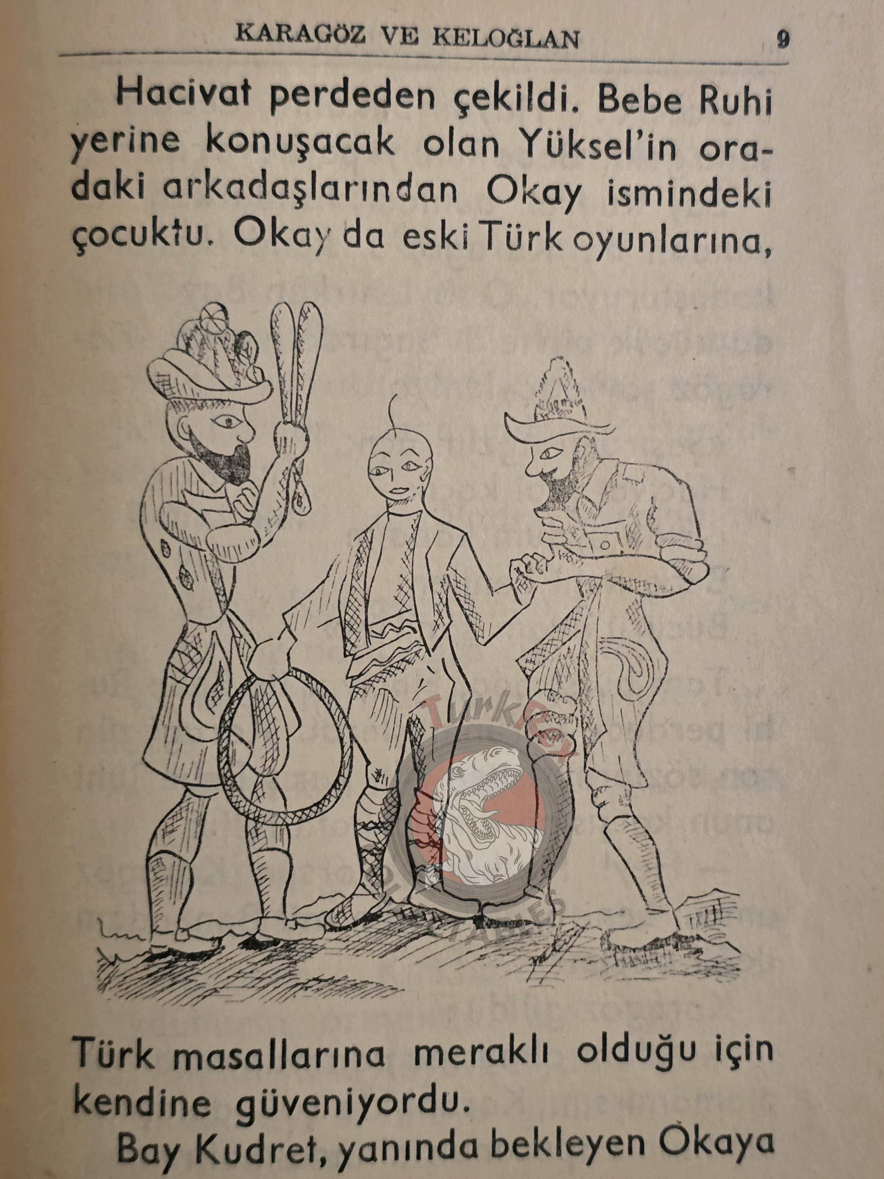 Karagöz And Hacivat And Kaloghlan 1962 Turkish Book Turkey Blackeye Hacivad