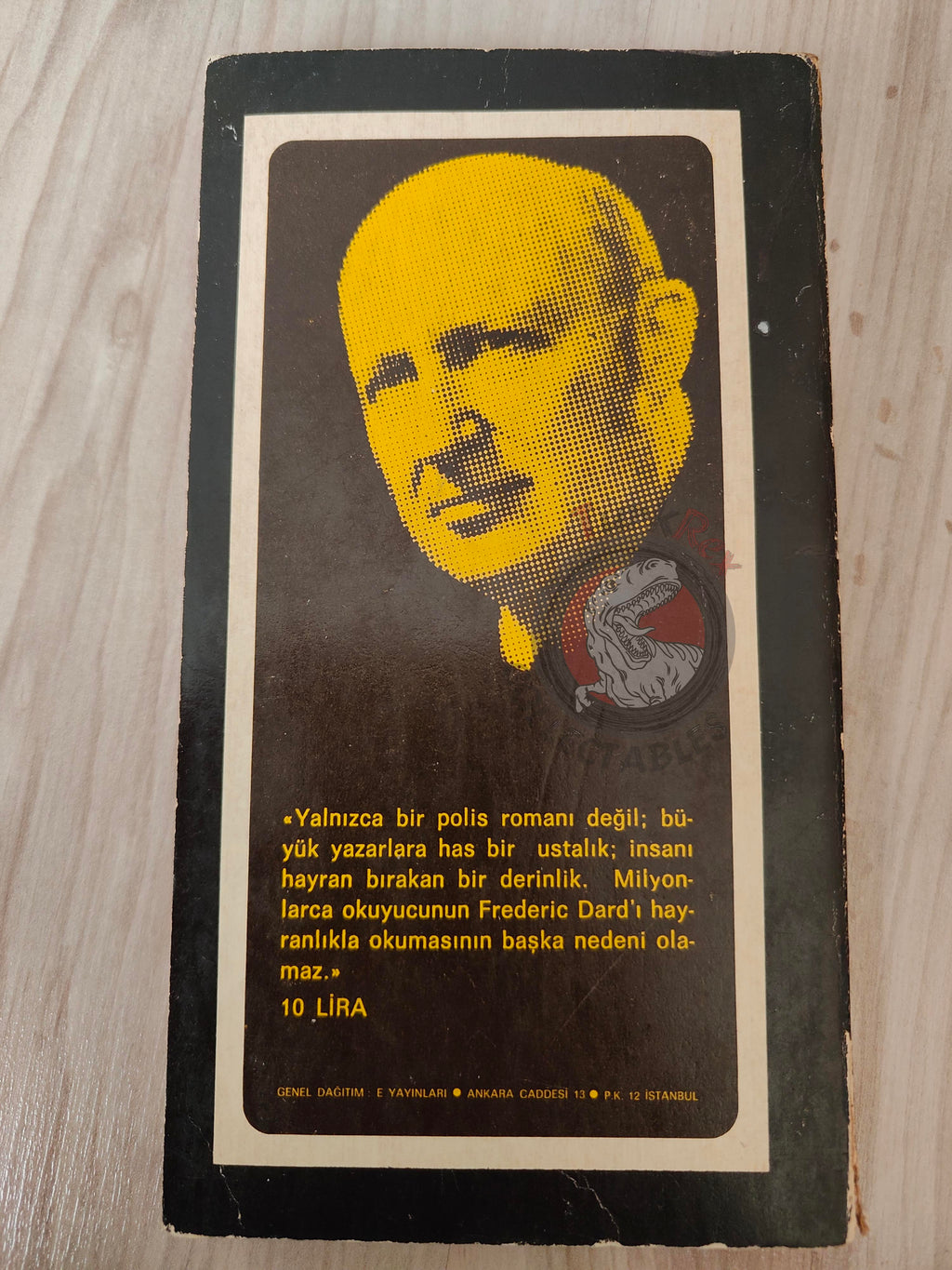 Frédéric Dard – Les Bras de la Nuit 1974 1st Turkish Book Turkey