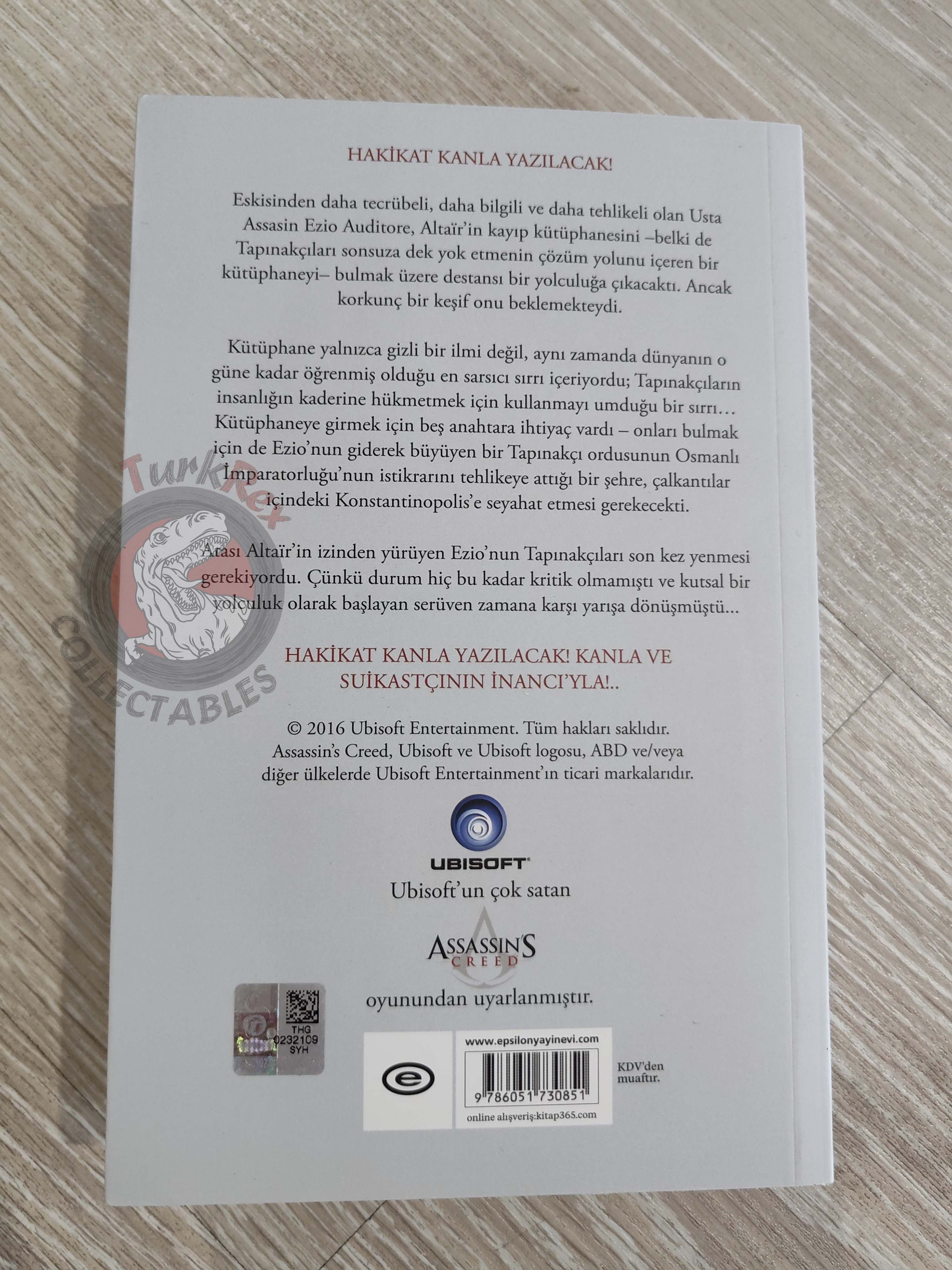 Oliver Bowden – Assassin’s Creed: Revelations 2021 Turkish Book Turkey