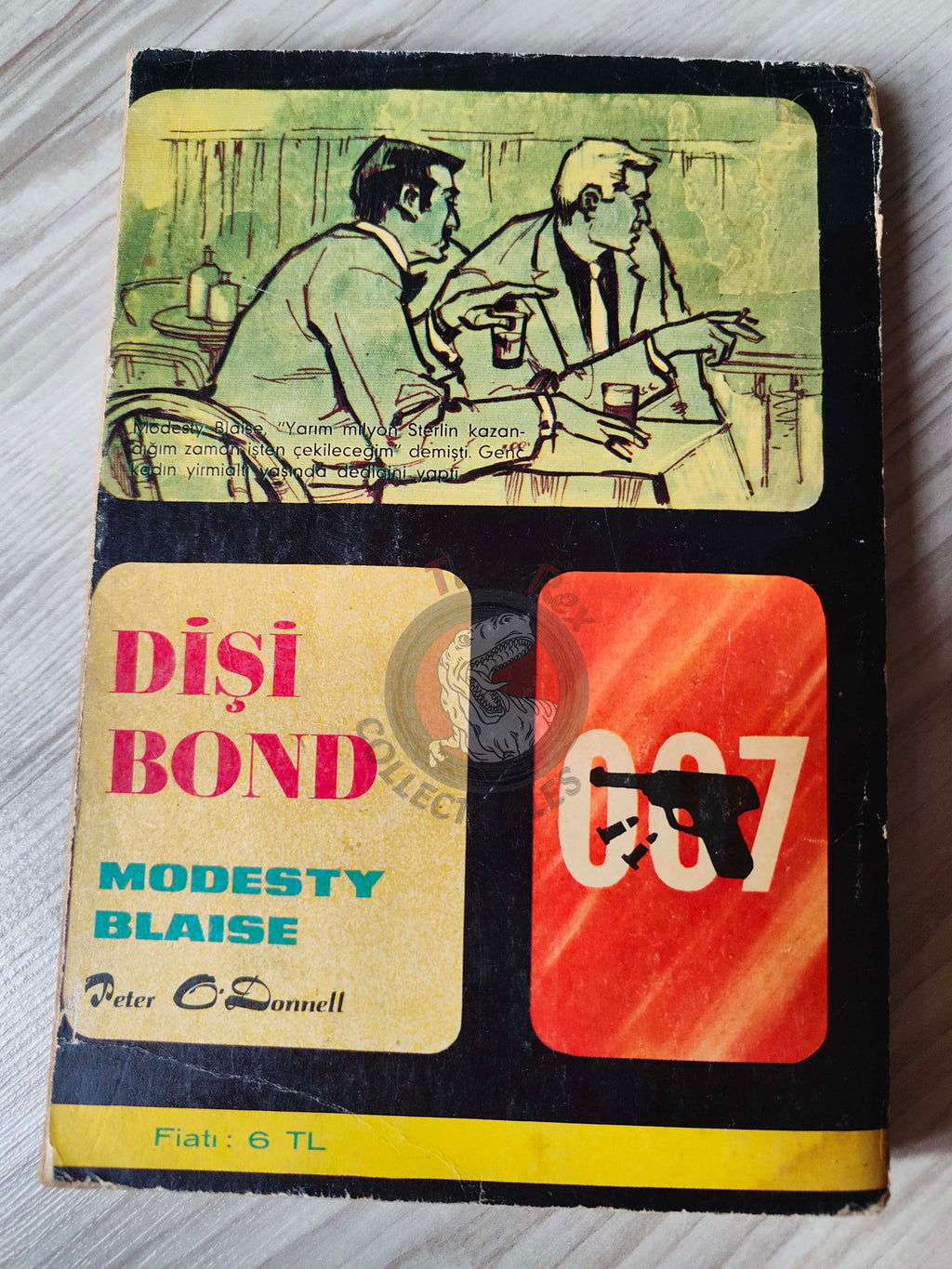 Peter O’Donnell – Modest Blaise 1966 1st Turkish Book Turkey