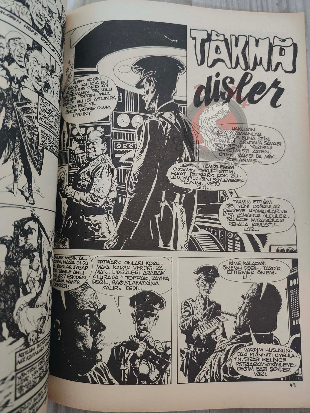 Korku February 1977 Turkish Comic Turkey Vampirella #44 Warren Creepy Eerie