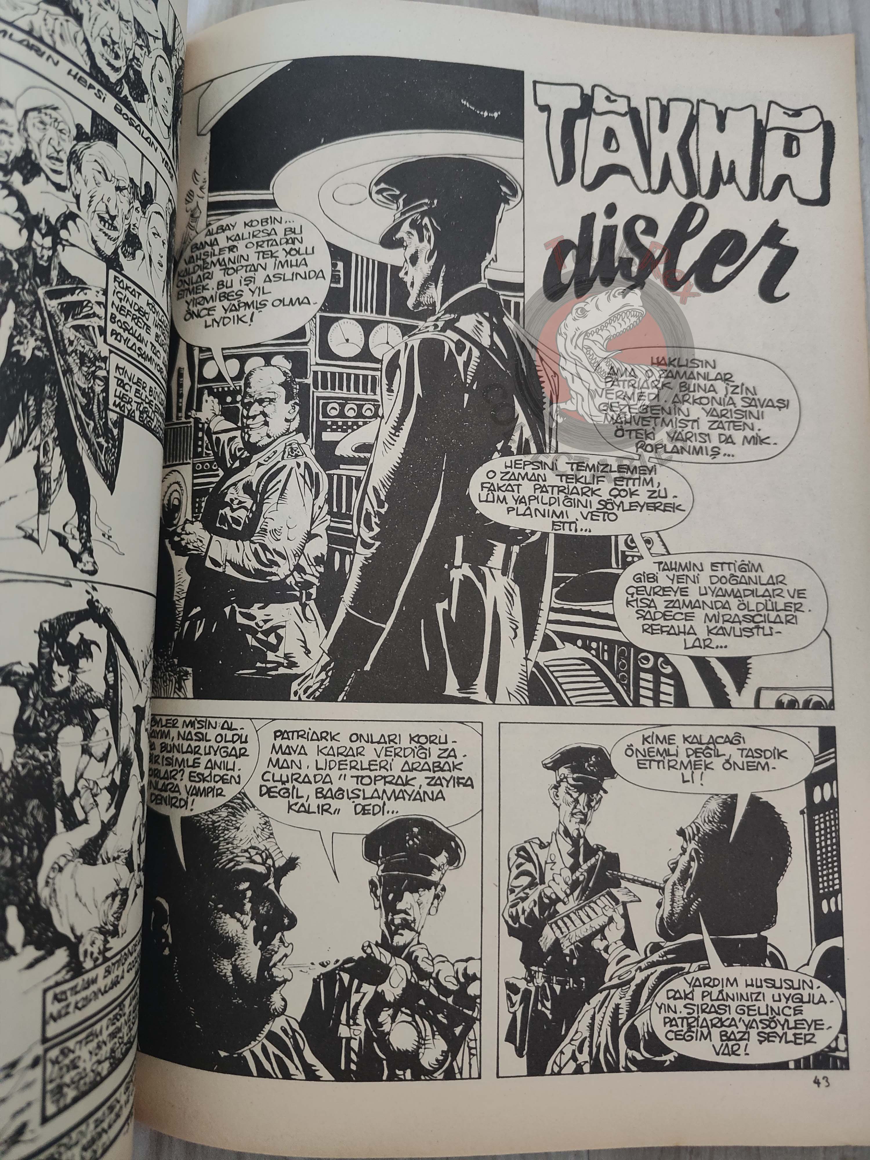 Korku February 1977 Turkish Comic Turkey Vampirella #44 Warren Creepy Eerie