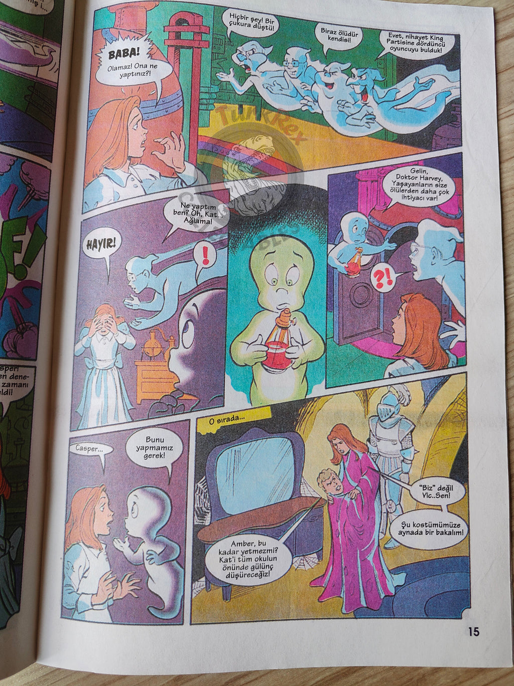 Casper the Friendly Ghost – Issue #2 1996 Turkish Comic Turkey