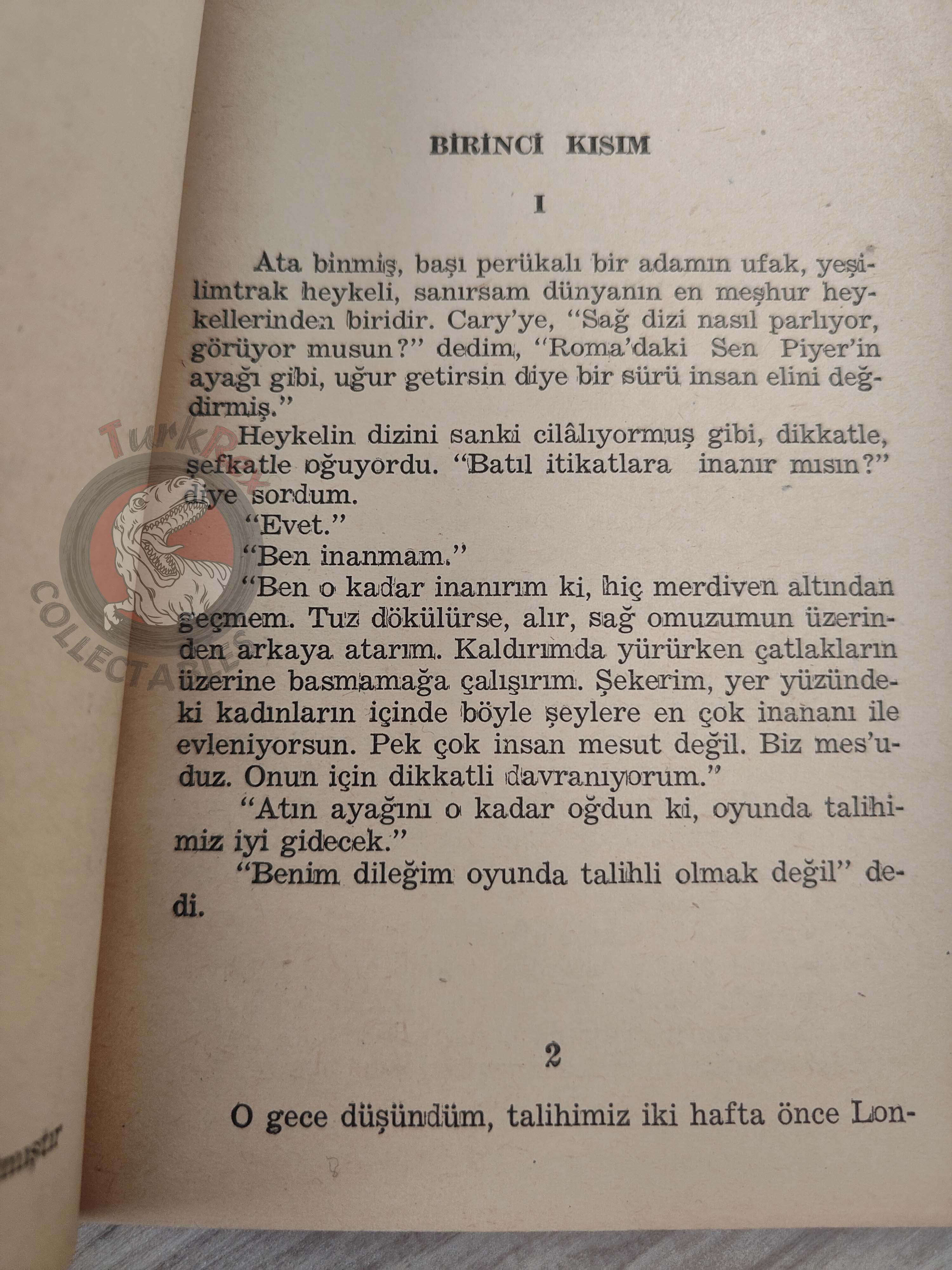 Graham Greene – Loser Takes All 1955 1st Turkish Book Turkey